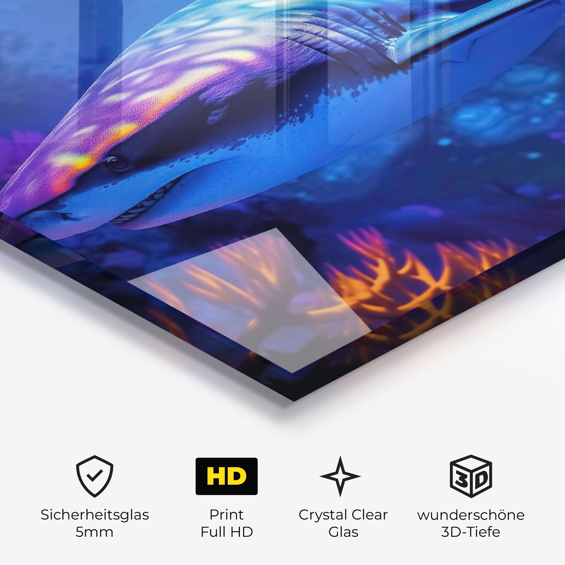 Blue Light Shark mockup 3