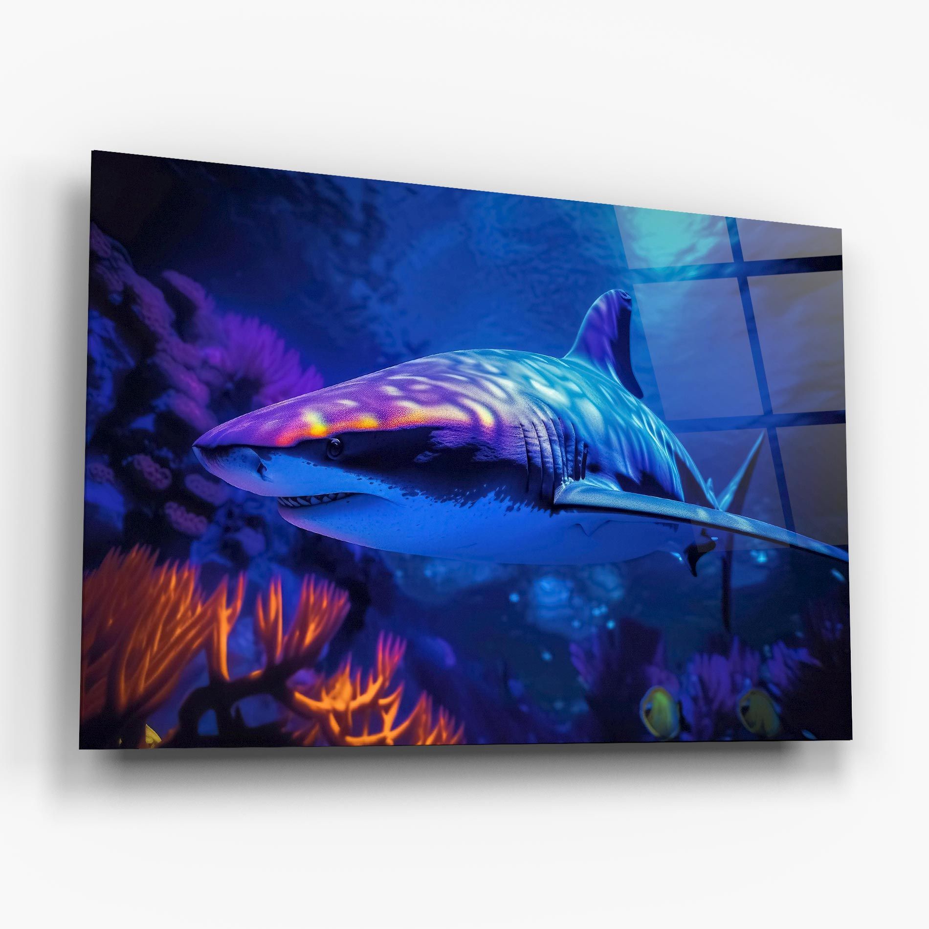 Blue Light Shark mockup 6