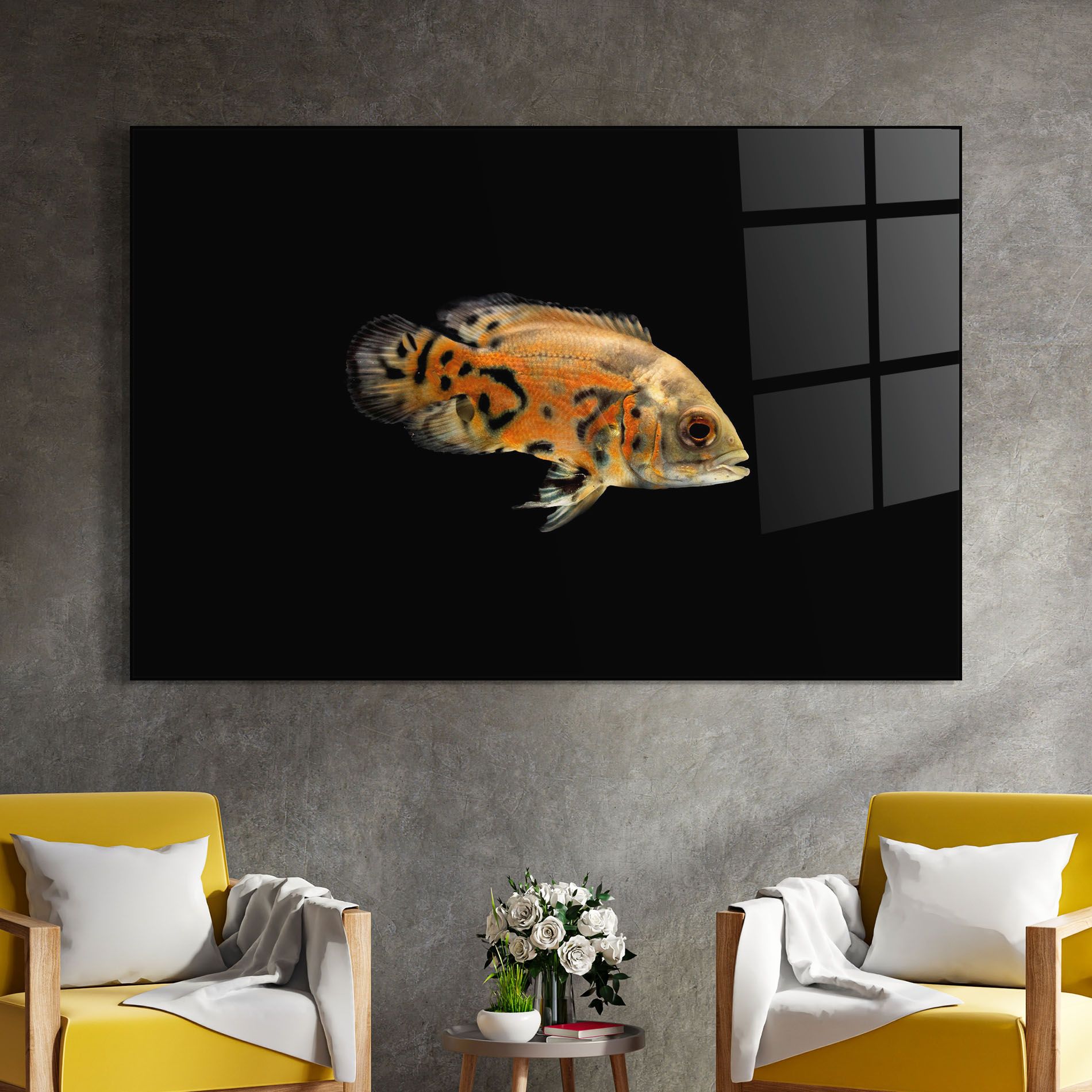 Cute Brown Fish mockup 4