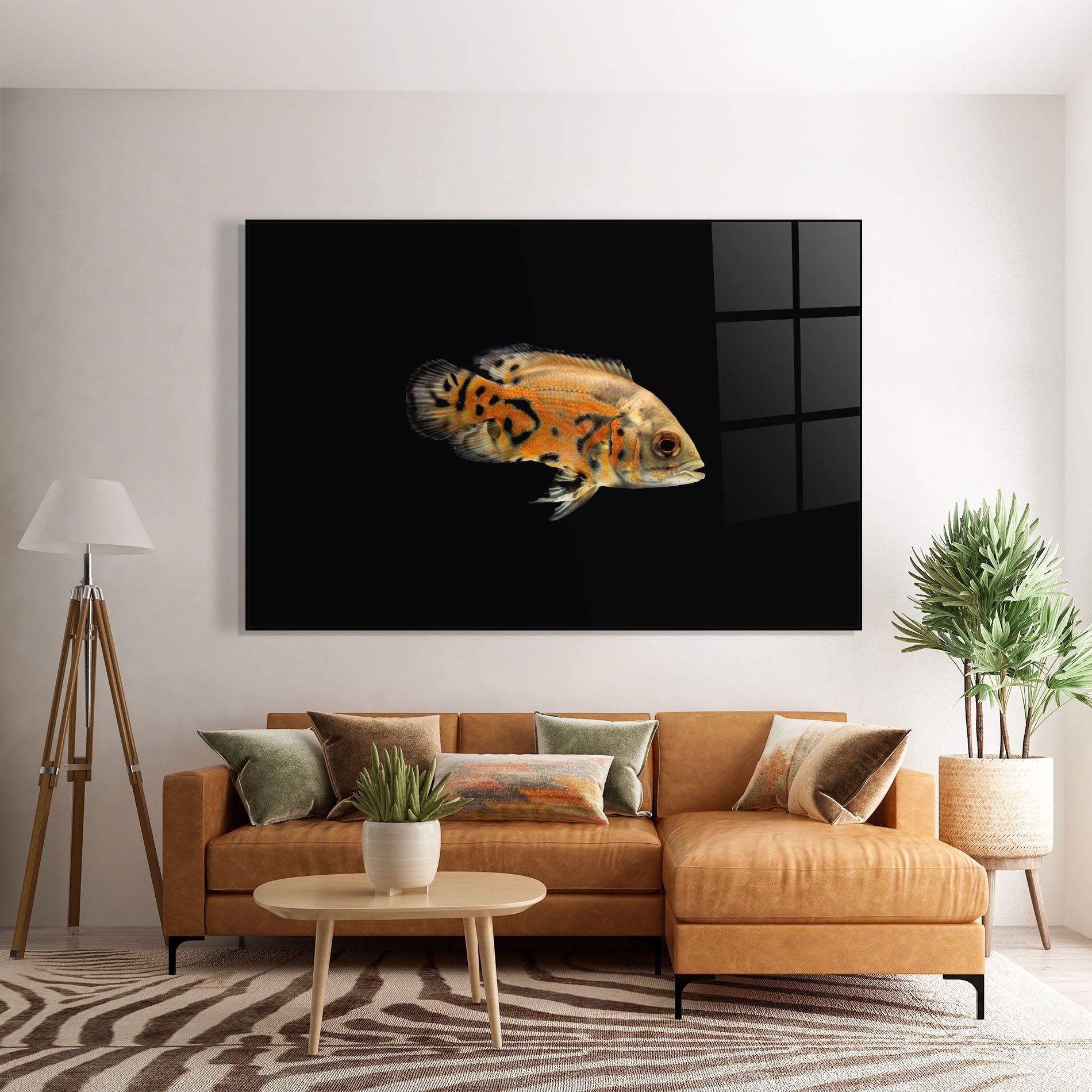 Cute Brown Fish mockup 7