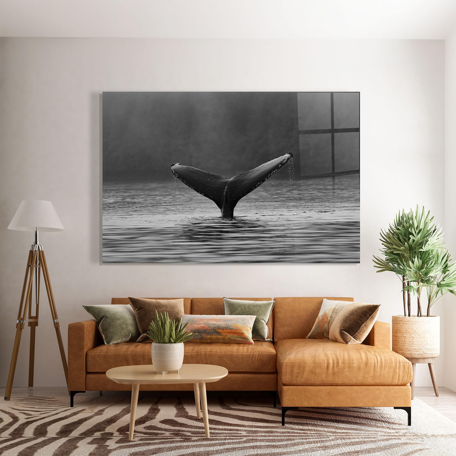 Glasbild Grey Tail mockup 7