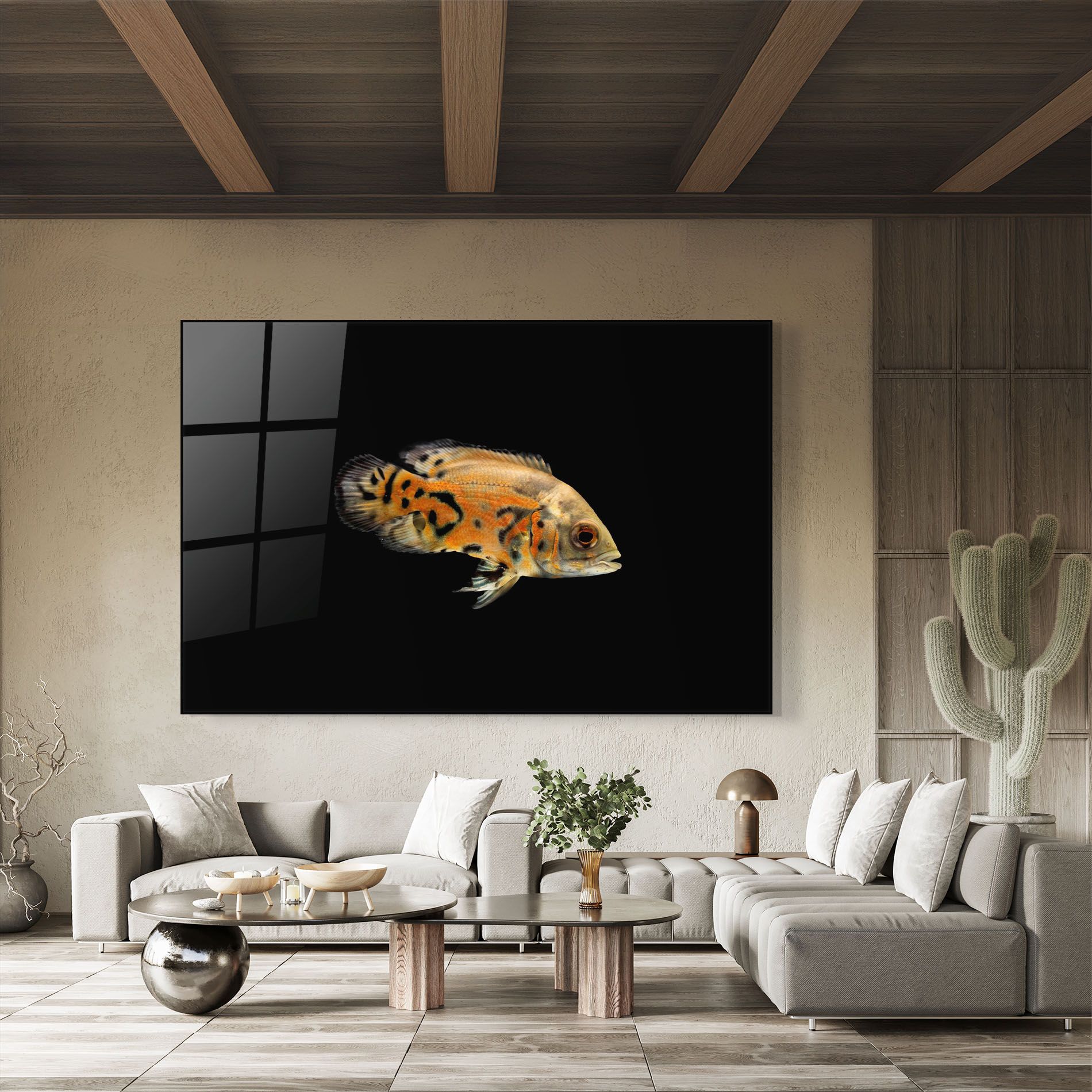 Cute Brown Fish mockup 8