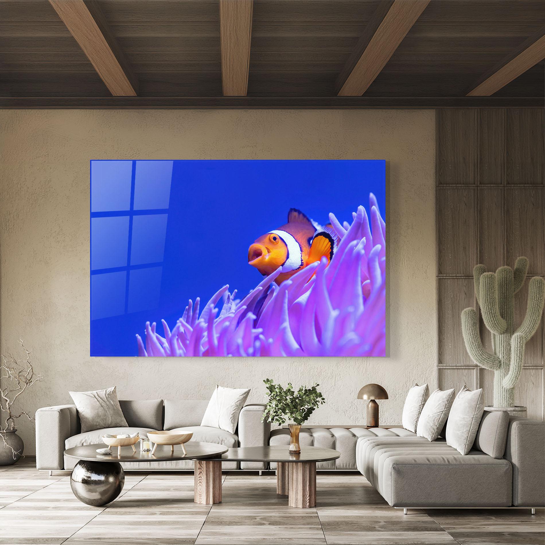 Glasbild Hungry Nemo mockup 8