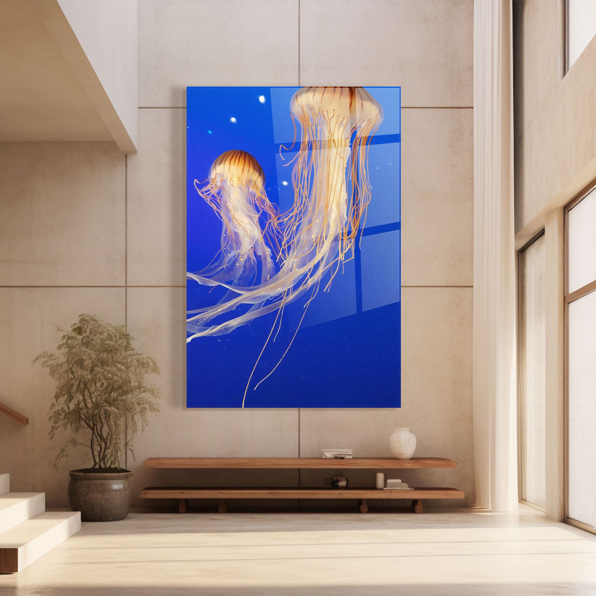 Light Orange Jellyfish mockup 8