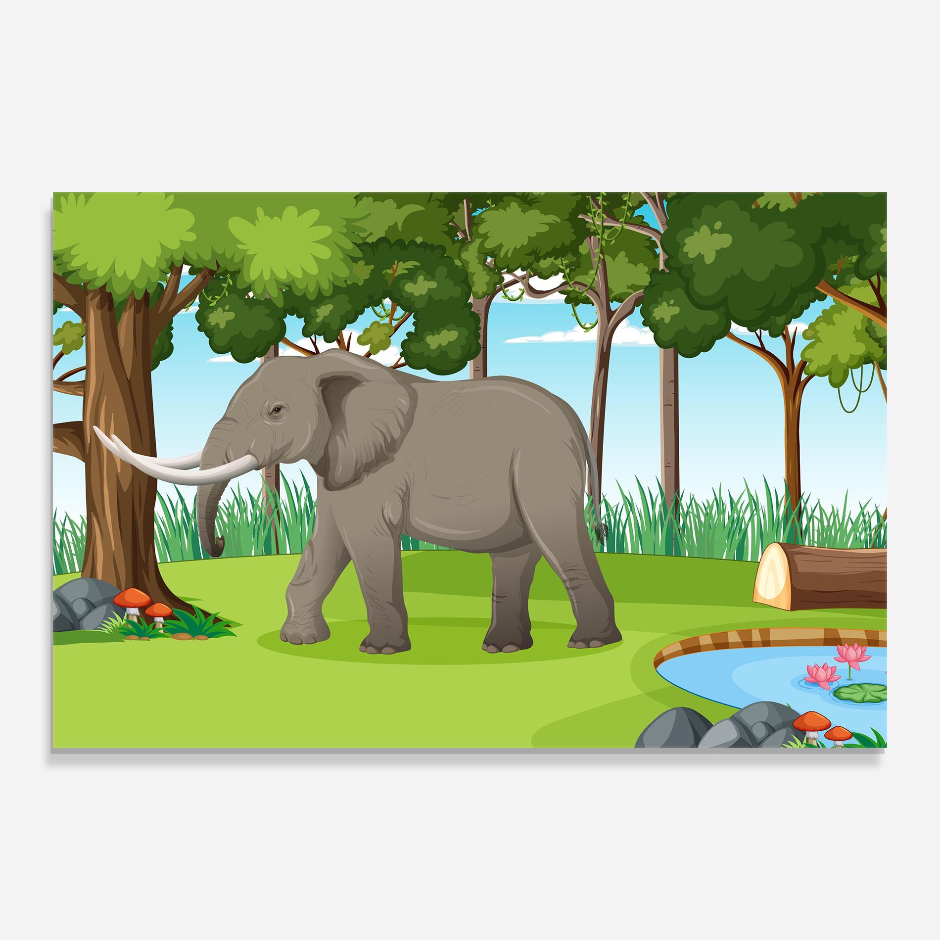 Animated Elephant mockup 0