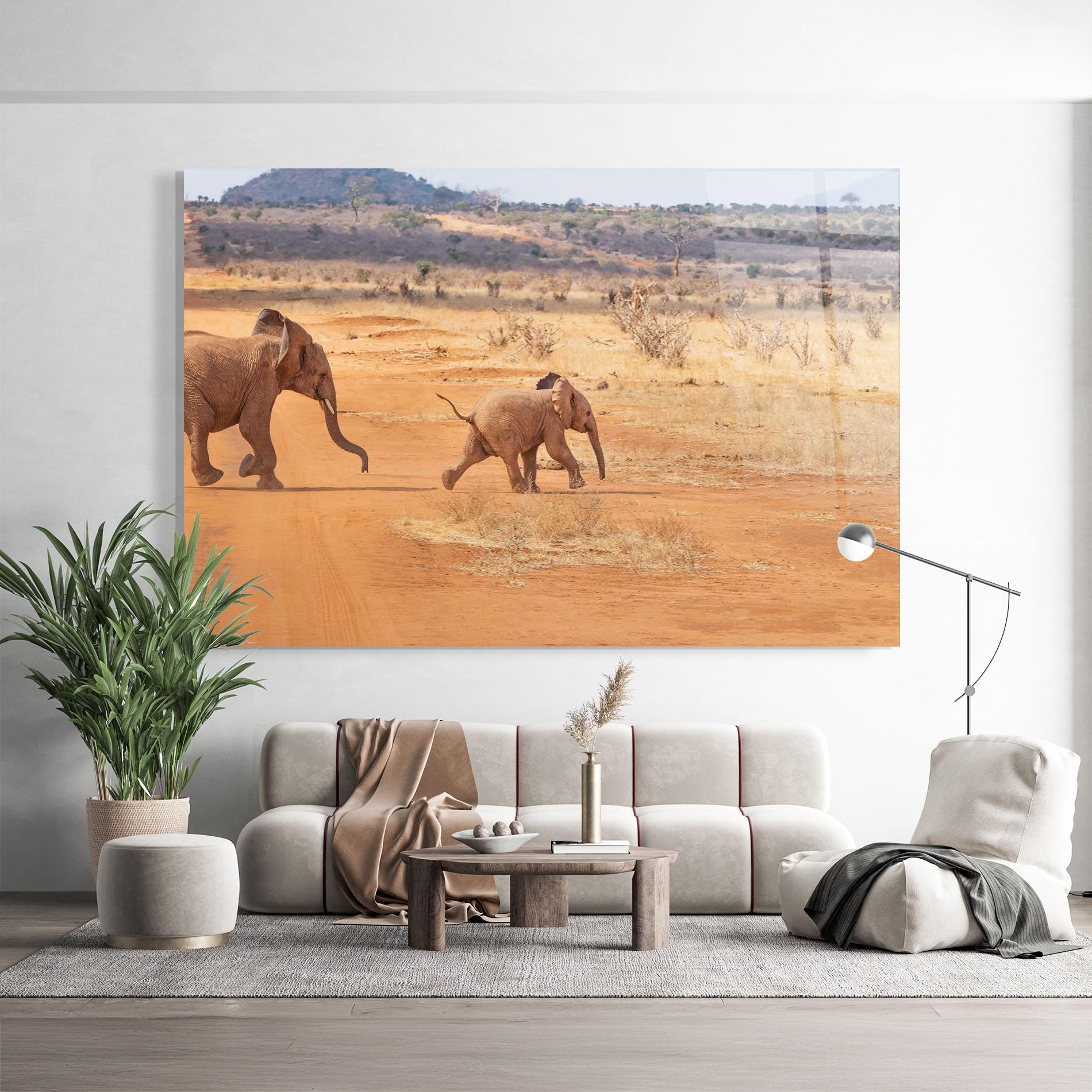 Glasbild Desert Safari mockup 9