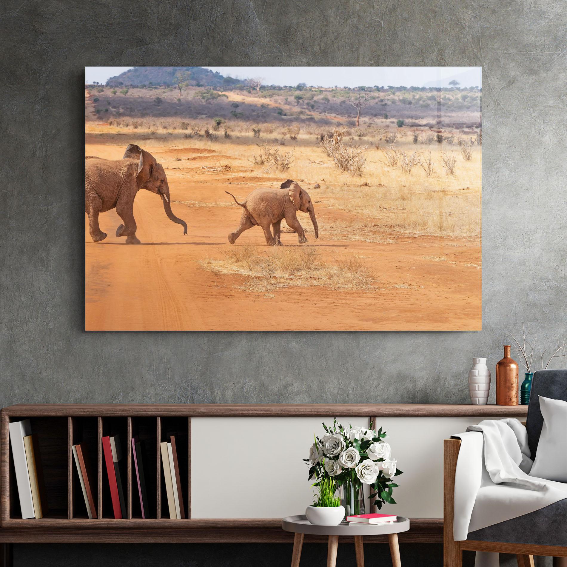 Glasbild Desert Safari mockup 2
