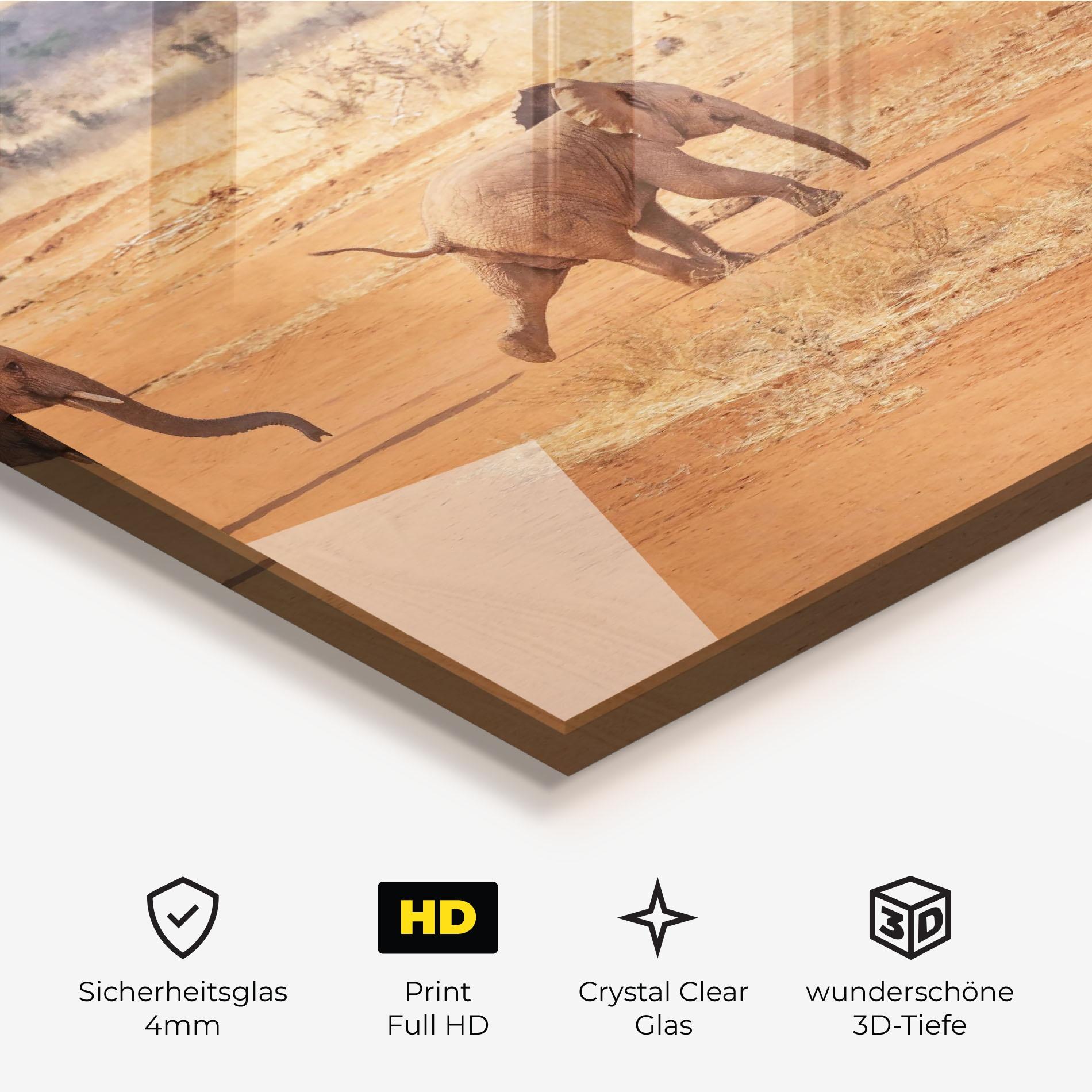 Glasbild Desert Safari mockup 3