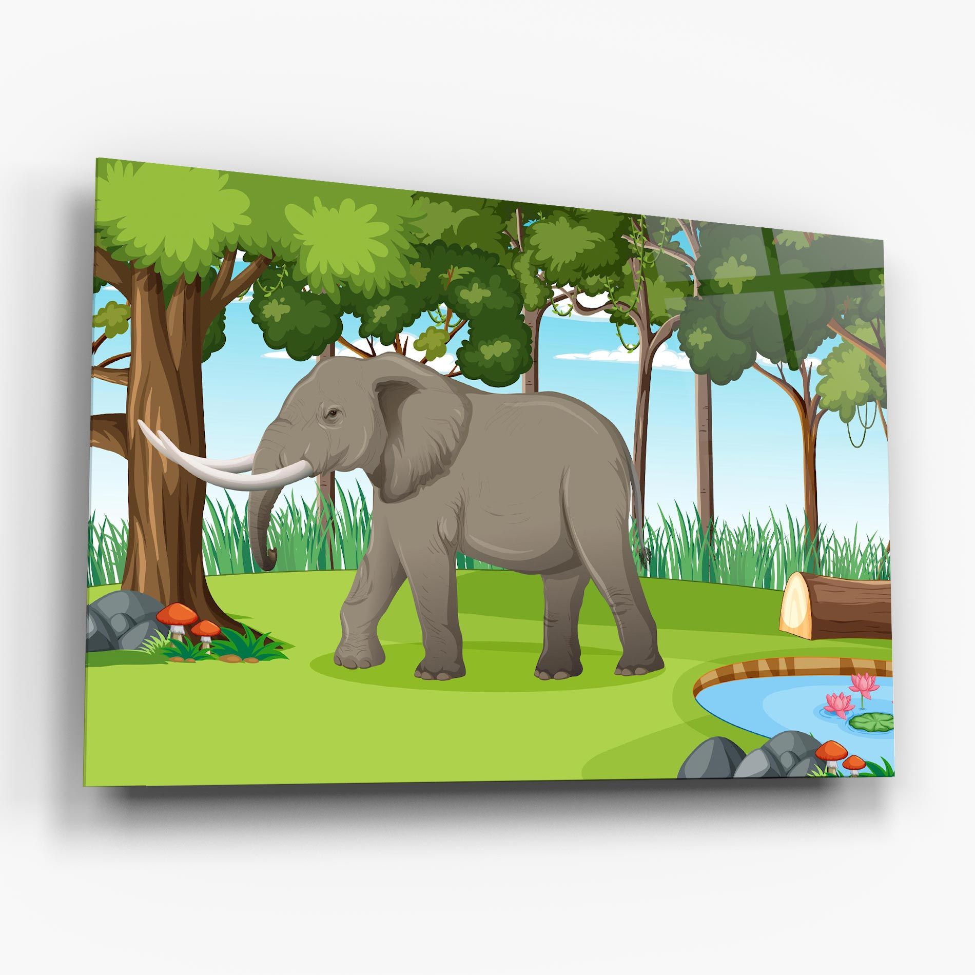 Animated Elephant mockup 6