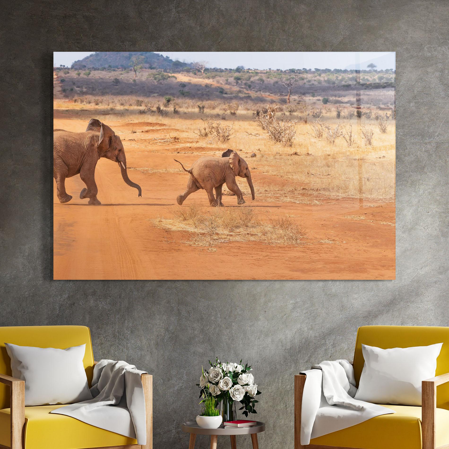 Glasbild Desert Safari mockup 4