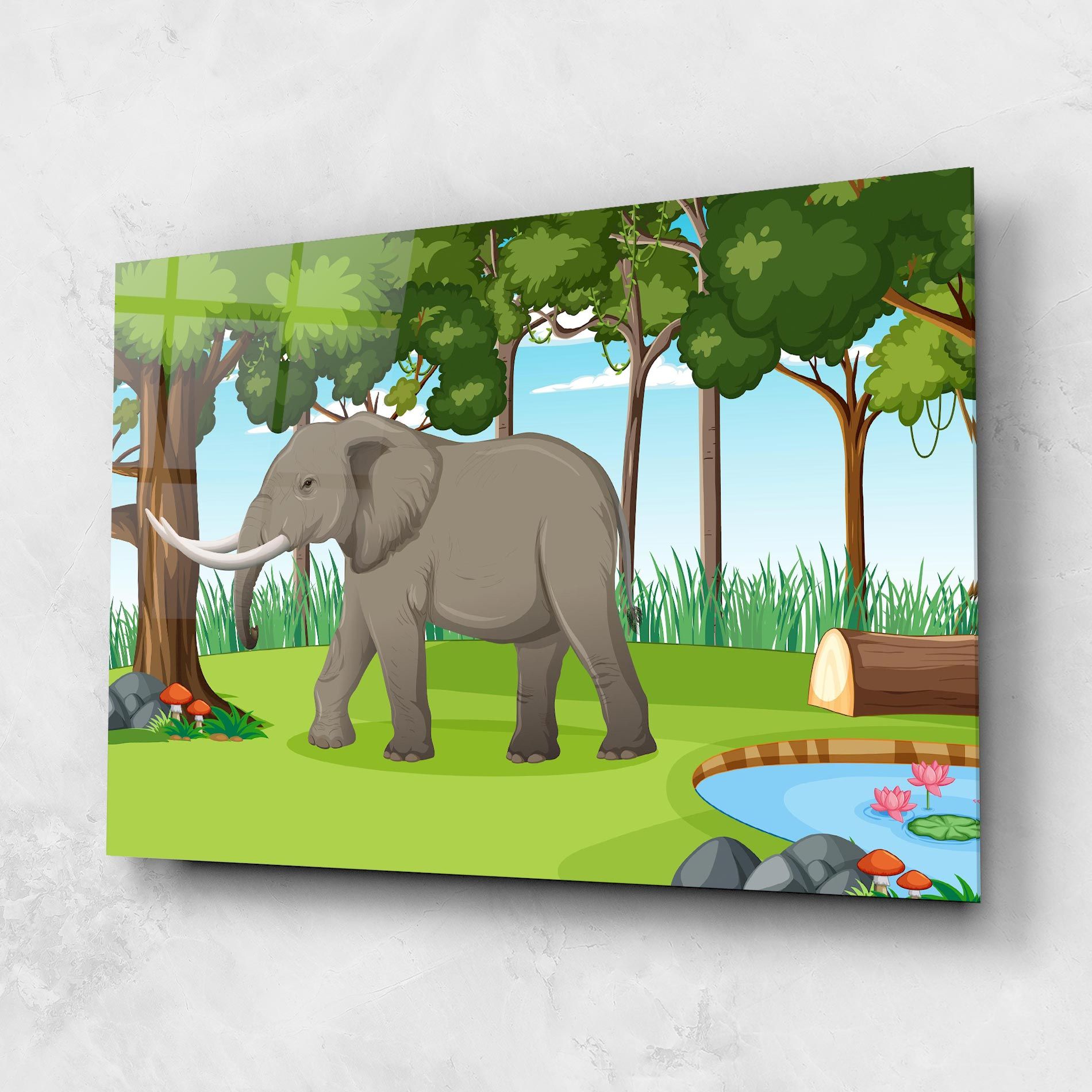 Animated Elephant mockup 1