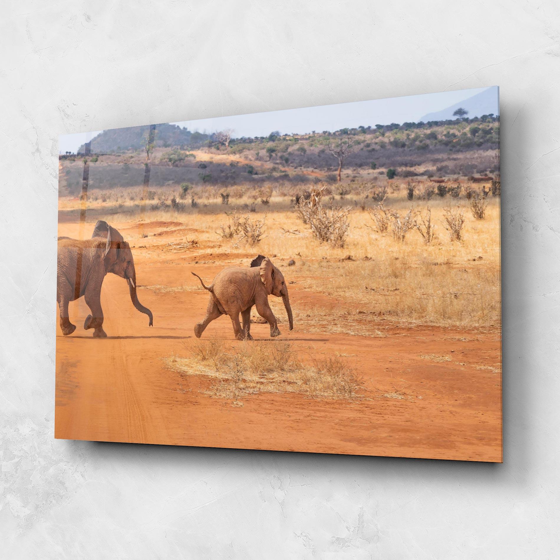 Glasbild Desert Safari mockup 1
