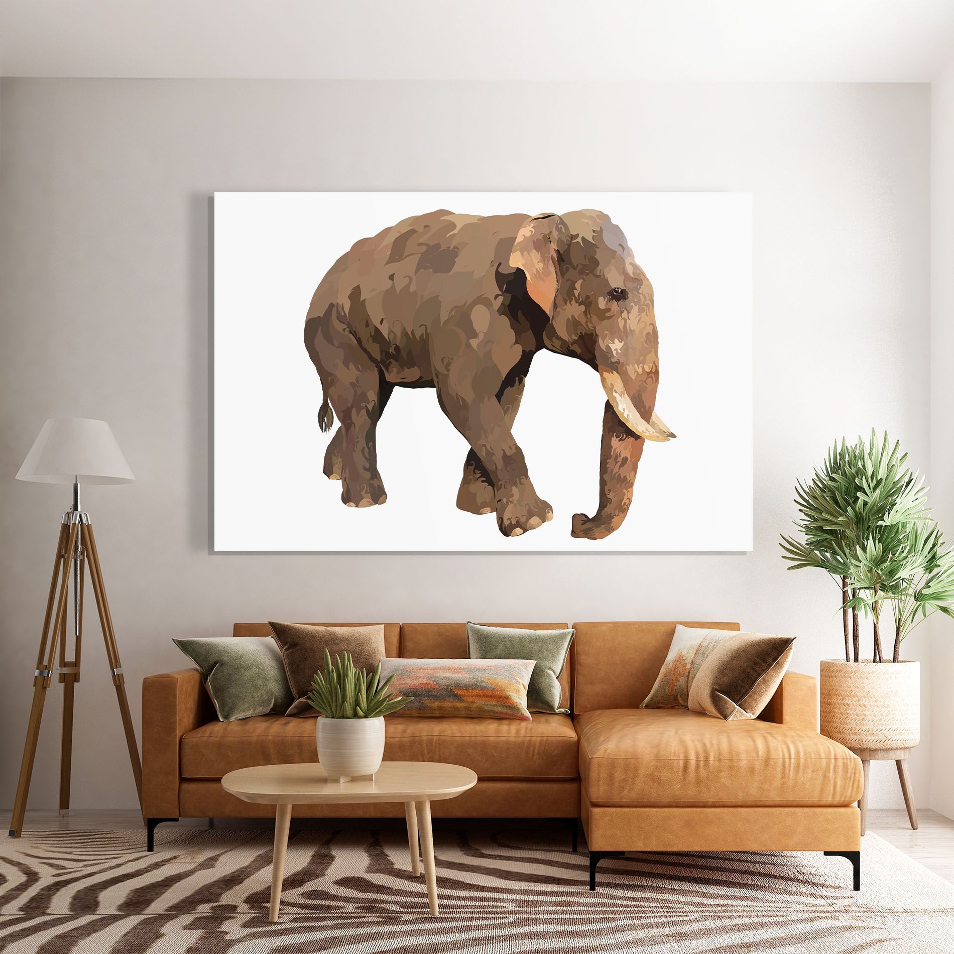 Brown Elephant mockup 7