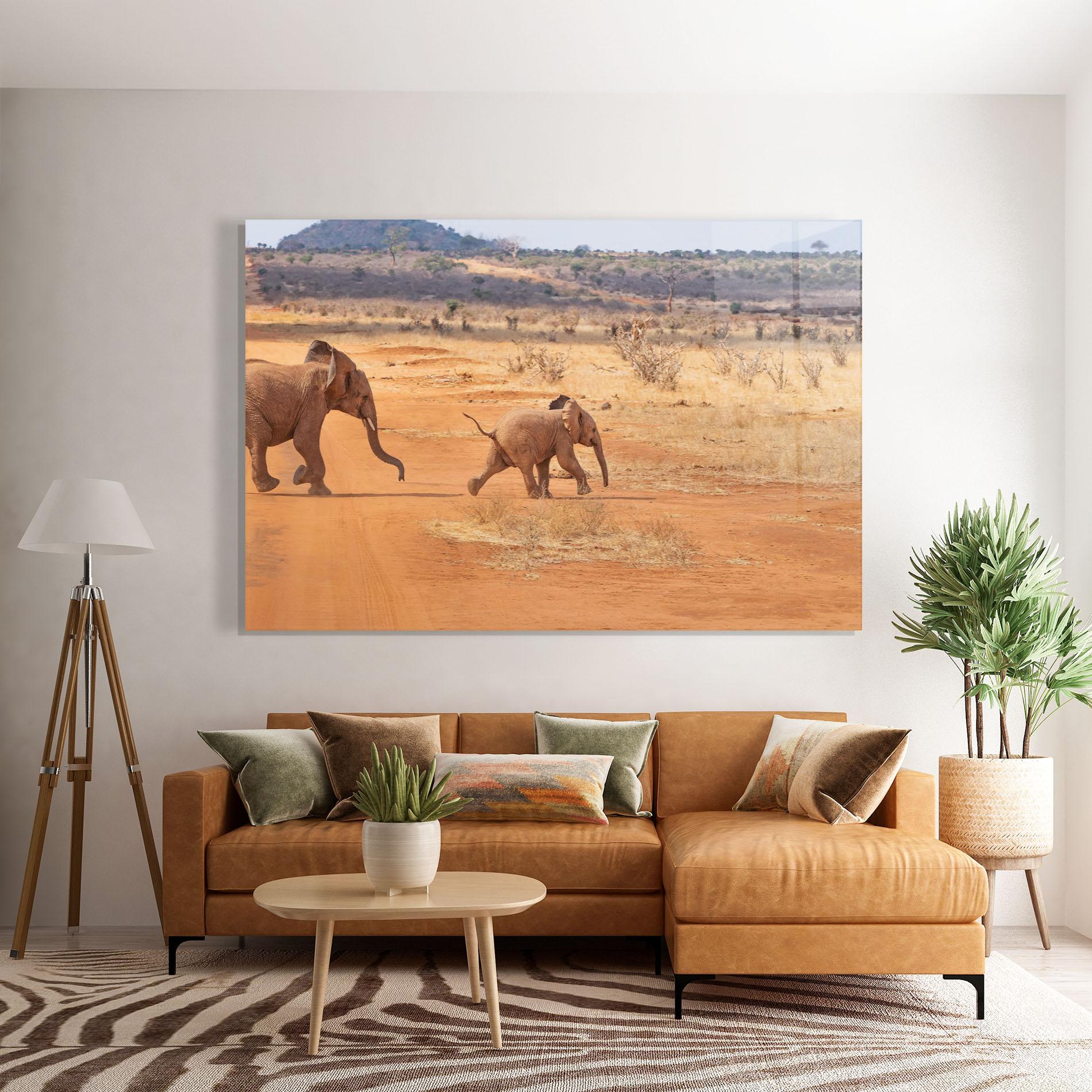 Glasbild Desert Safari mockup 7