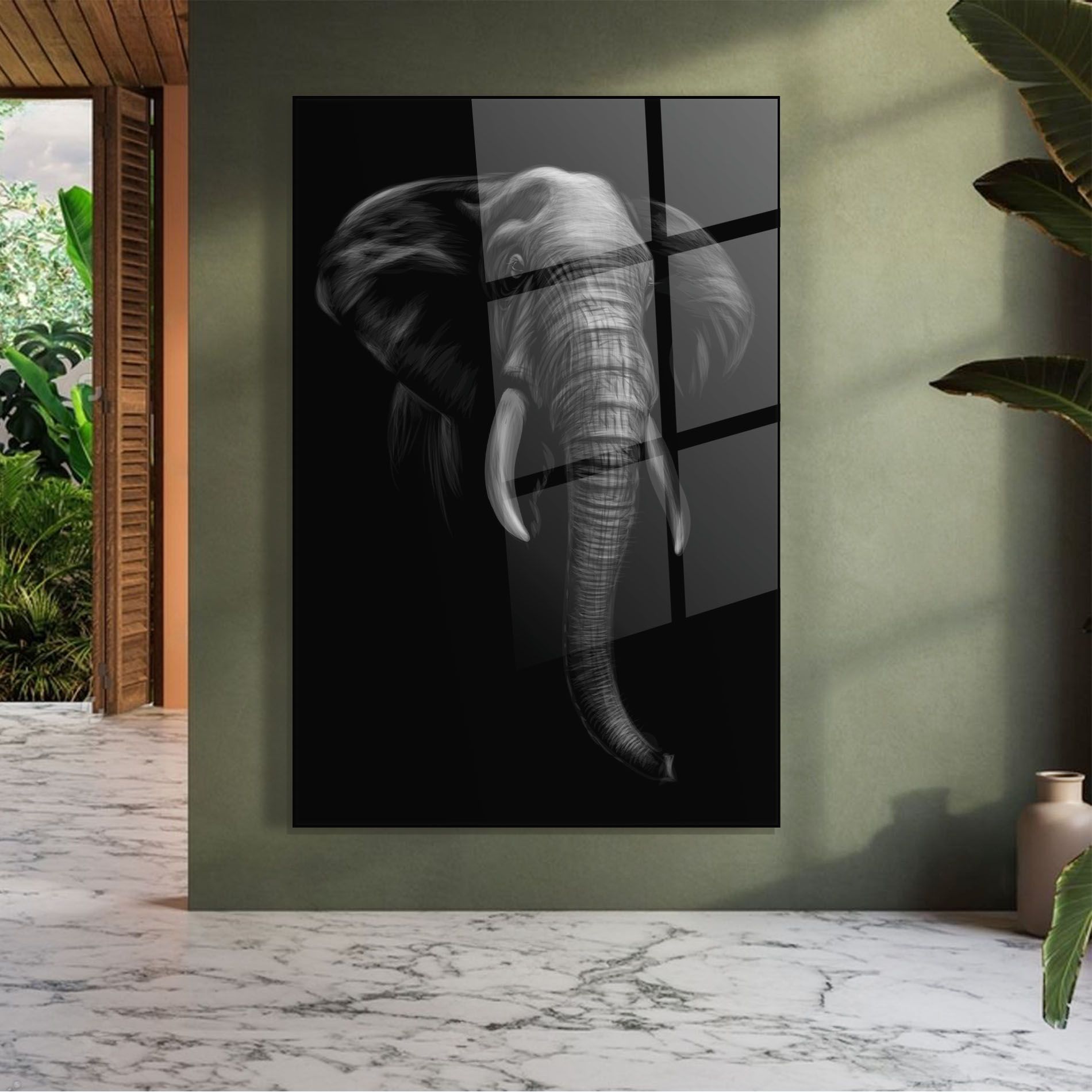 Elephant Head mockup 7