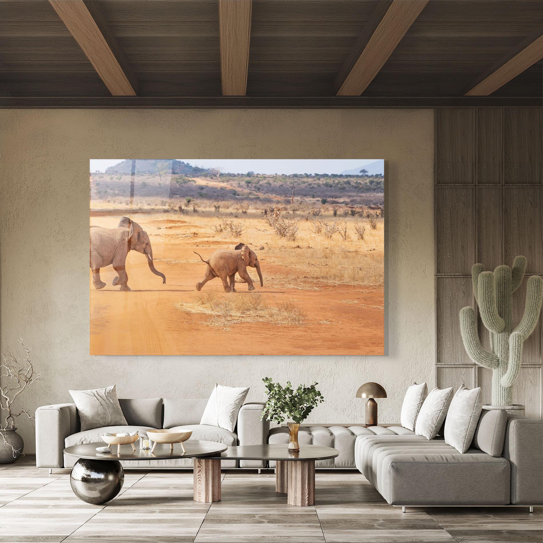 Glasbild Desert Safari mockup 8