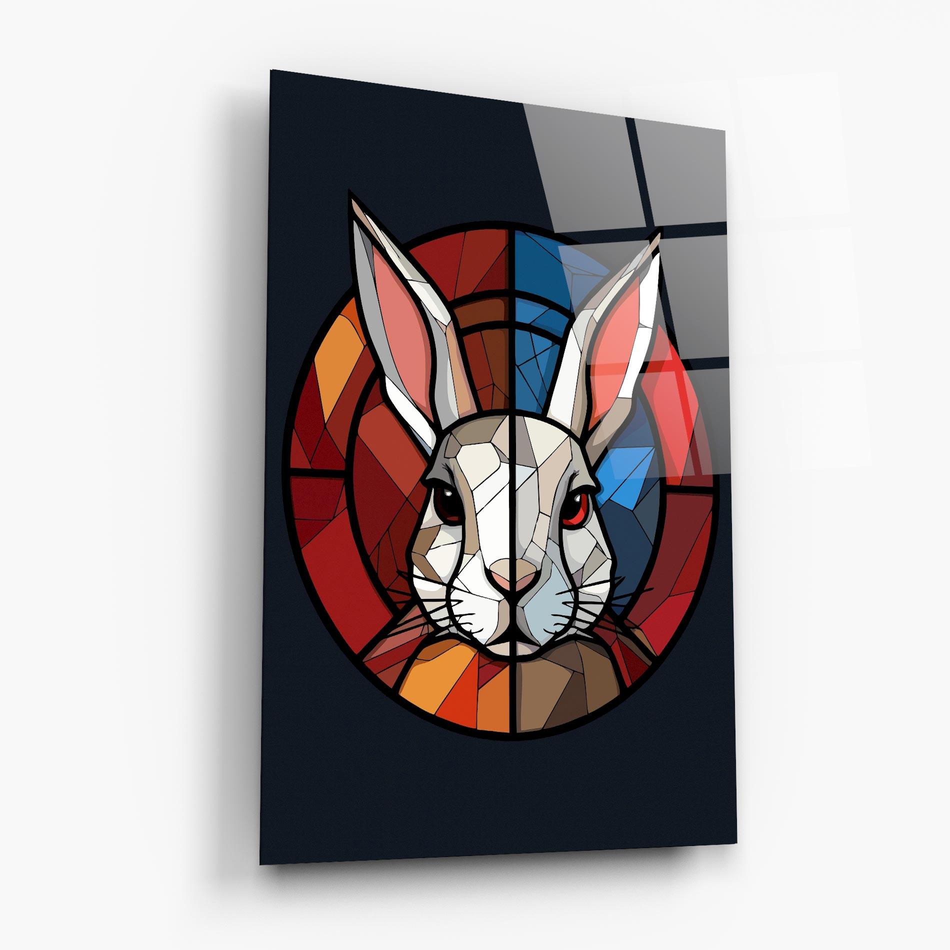 Glasbild Bunny mockup 6