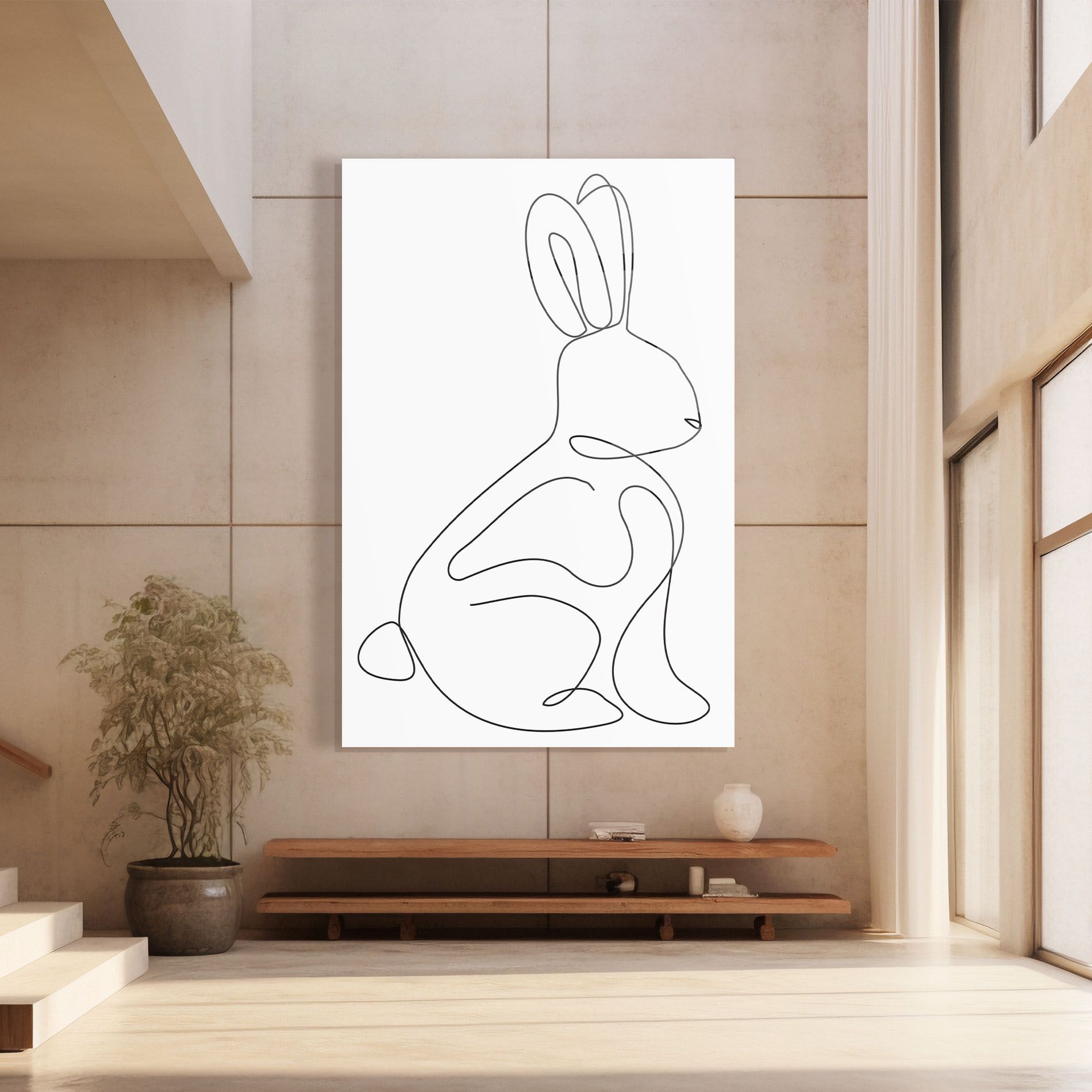 Cute Rabbit mockup 8
