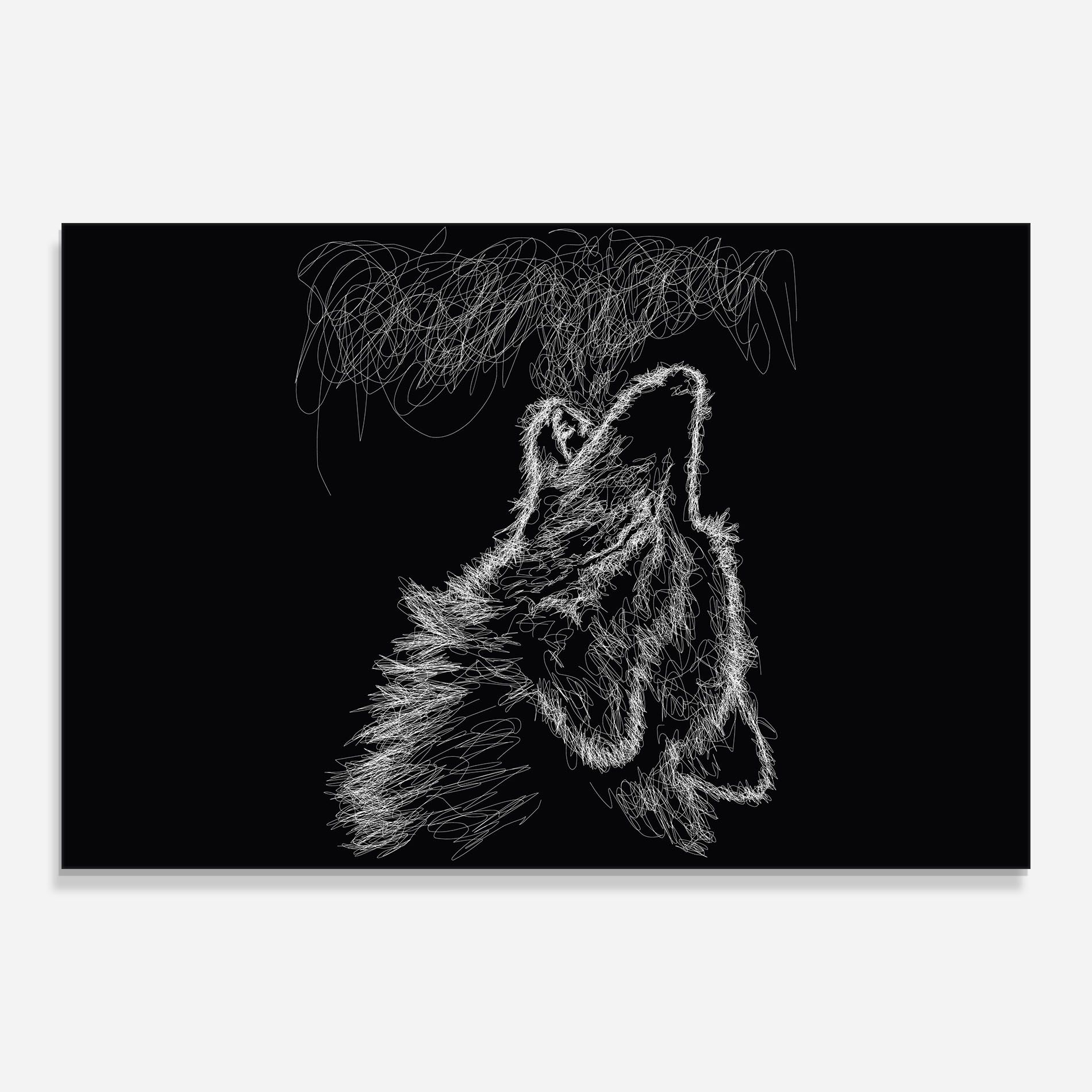 Wolf White Line mockup 0