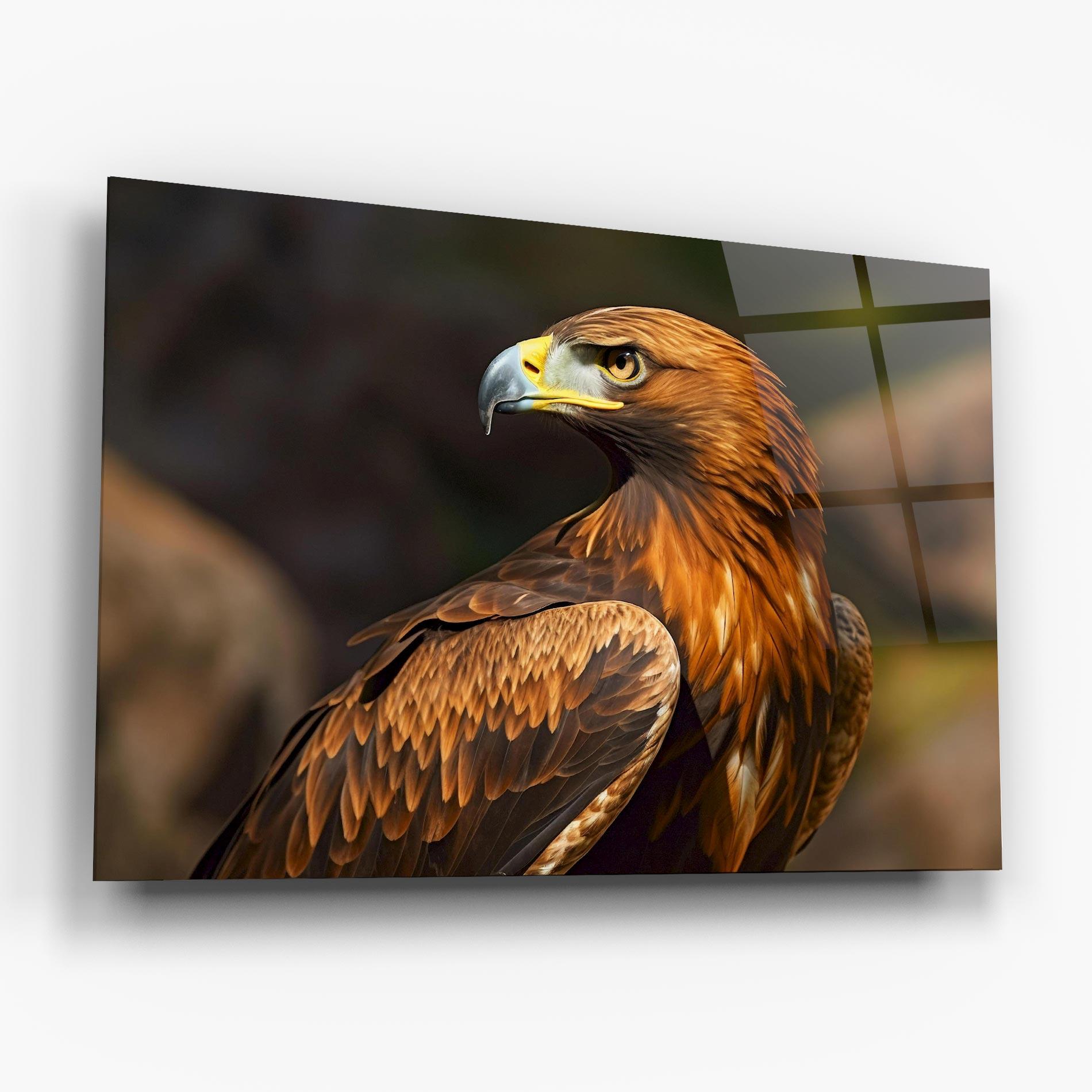 Glasbild Brown Eagle mockup 6