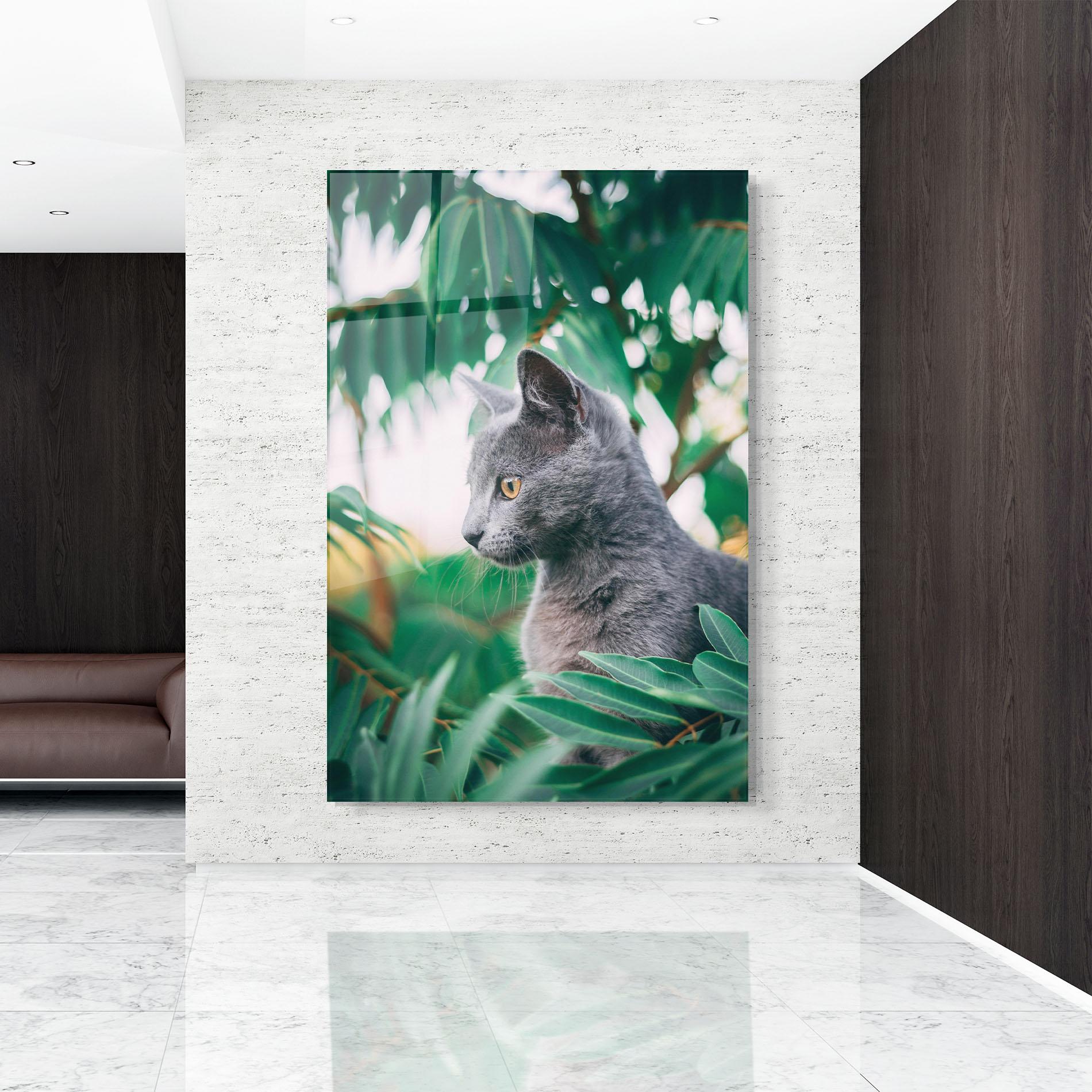 Glasbild Cat Tree mockup 9