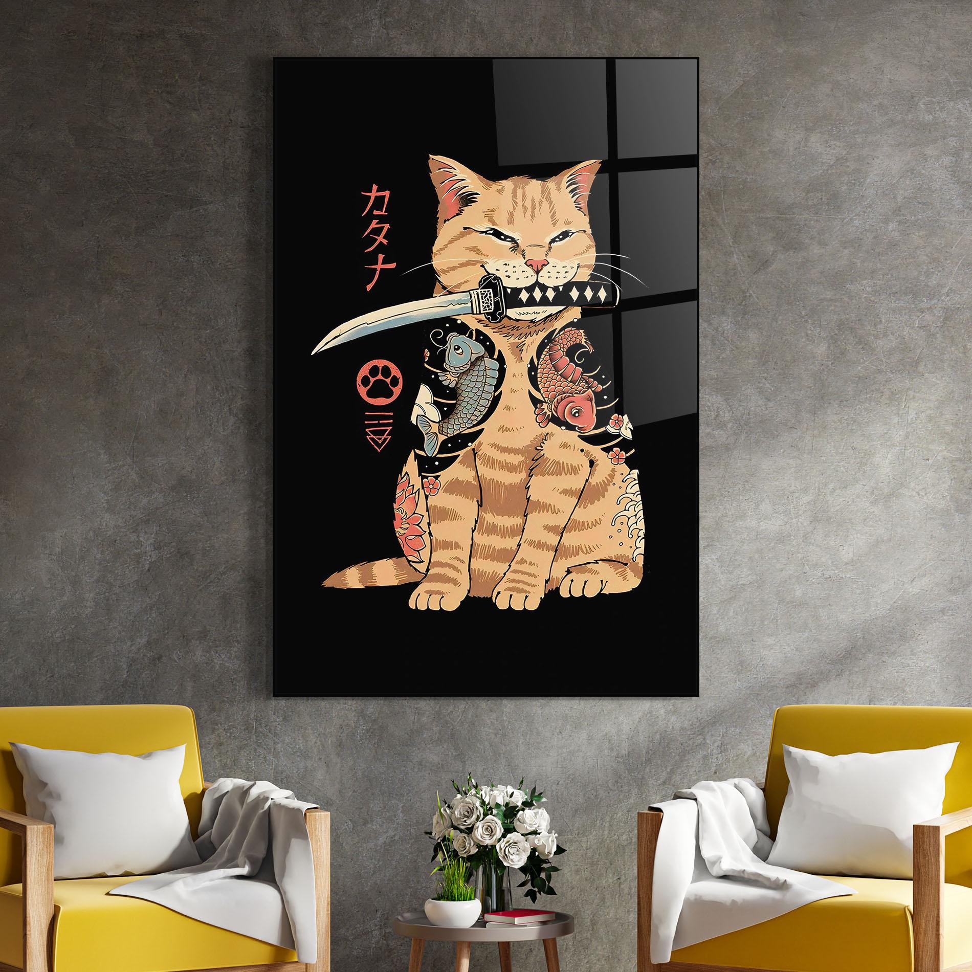 Glasbild Catana mockup 4