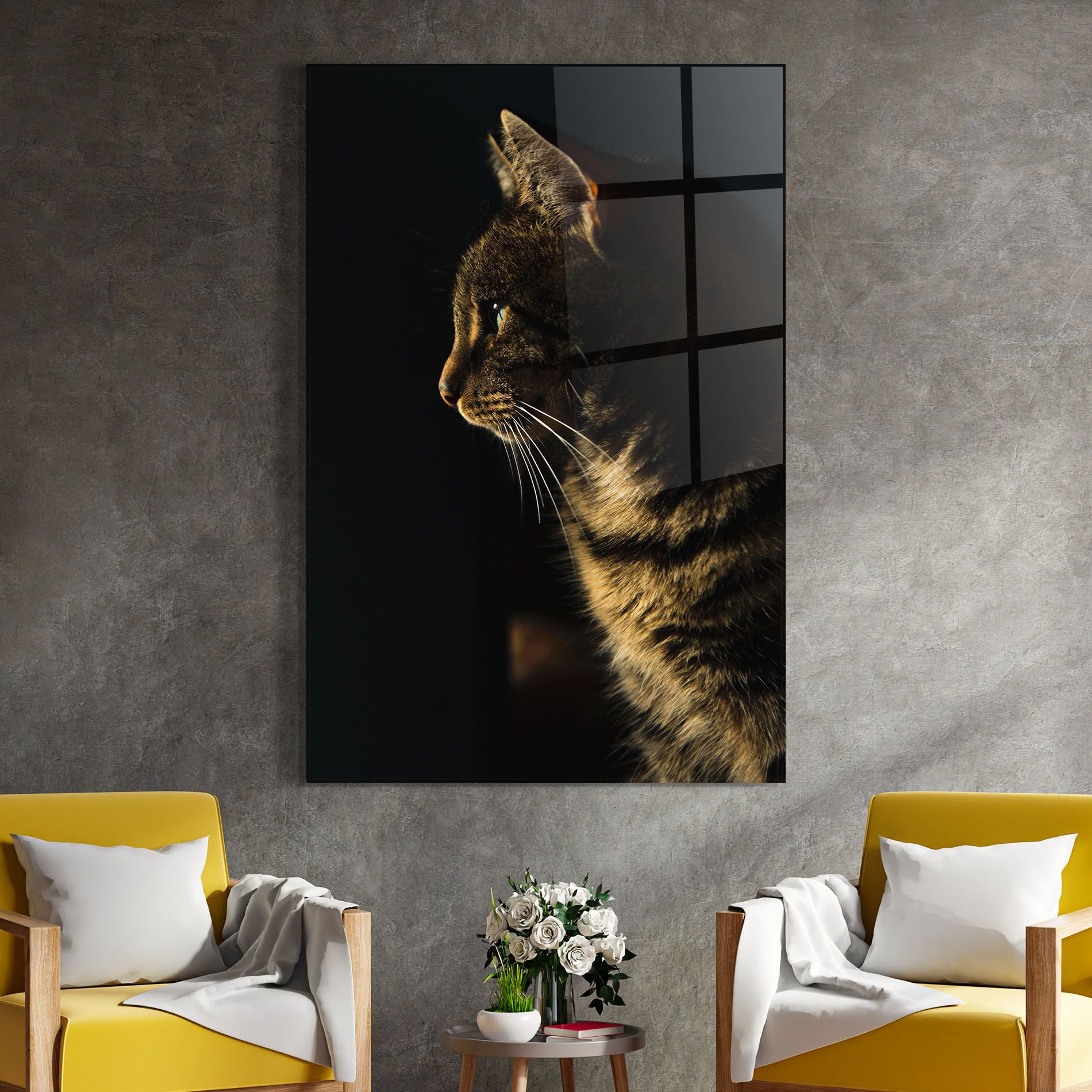 Hunting Cat mockup 4