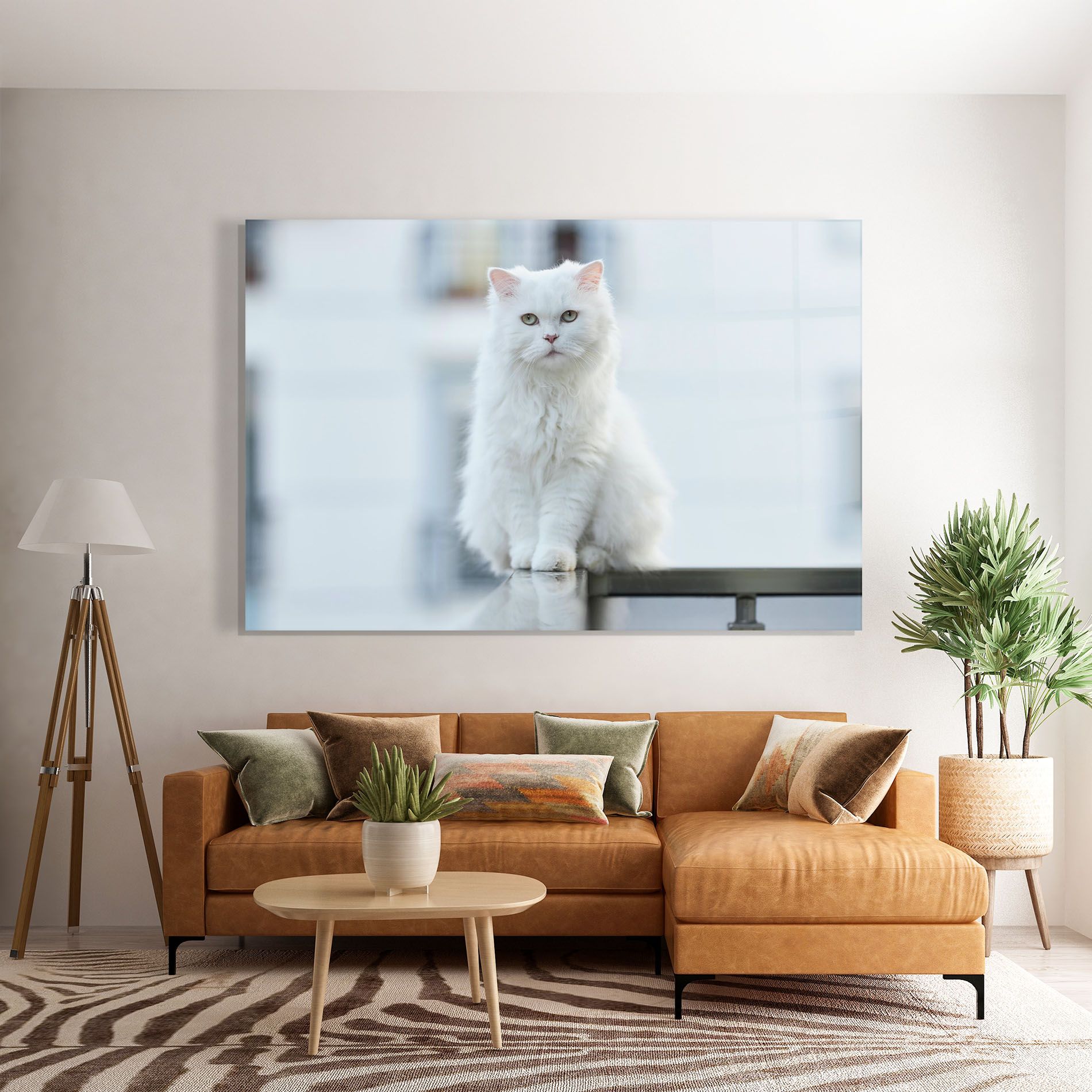 Big White Cat mockup 7