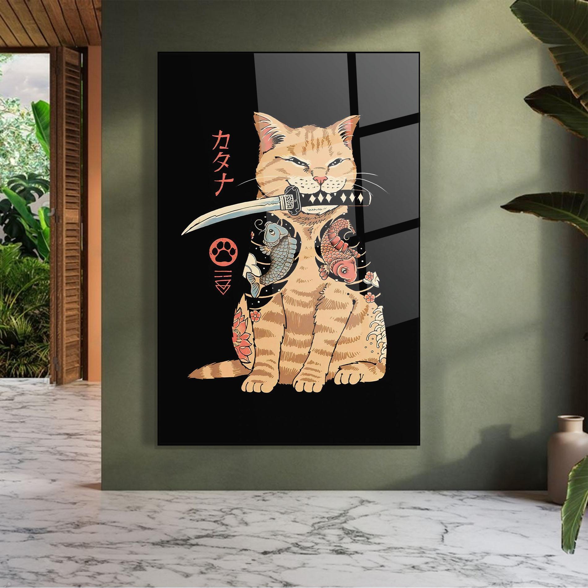 Glasbild Catana mockup 7