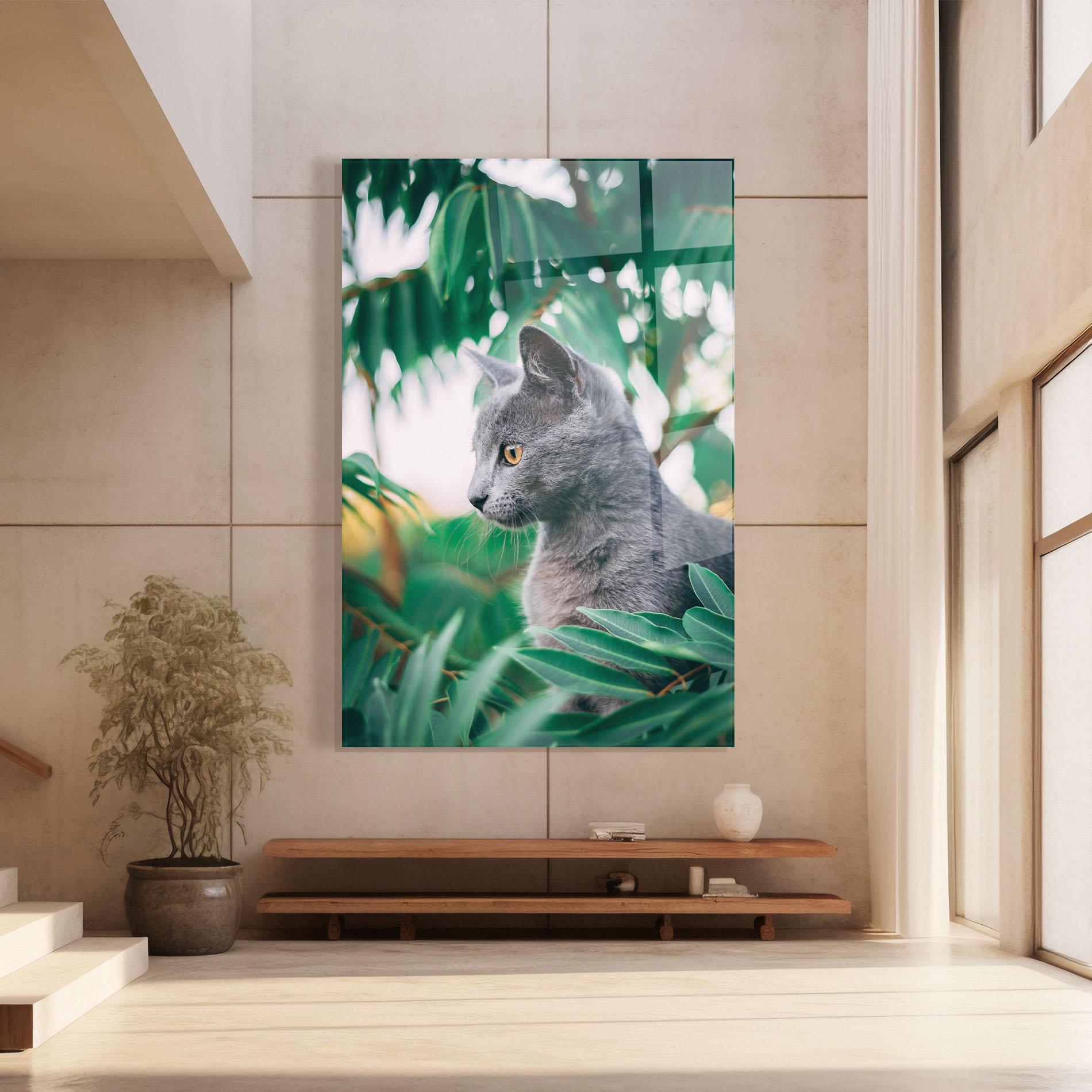 Glasbild Cat Tree mockup 8