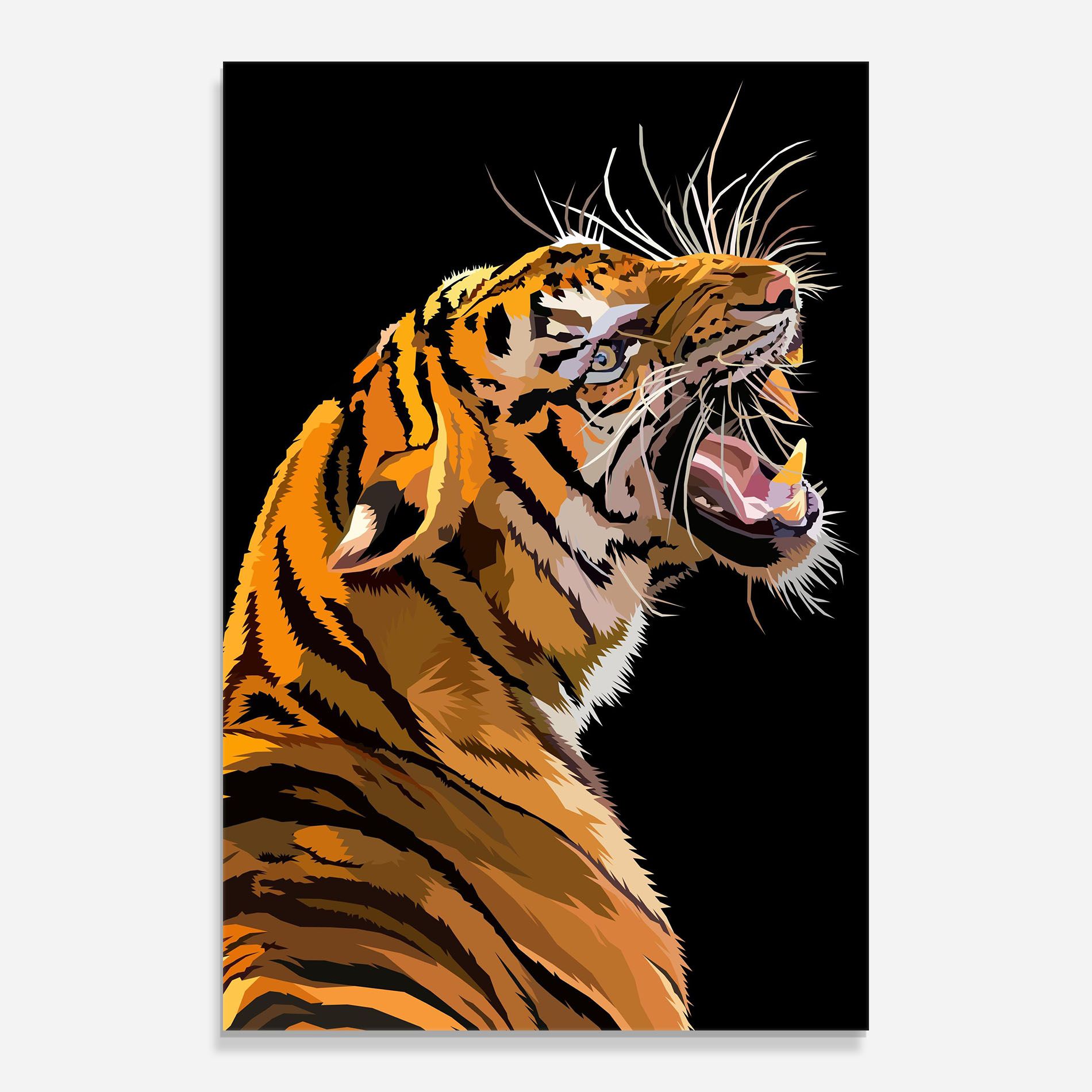Angry Tiger mockup 0