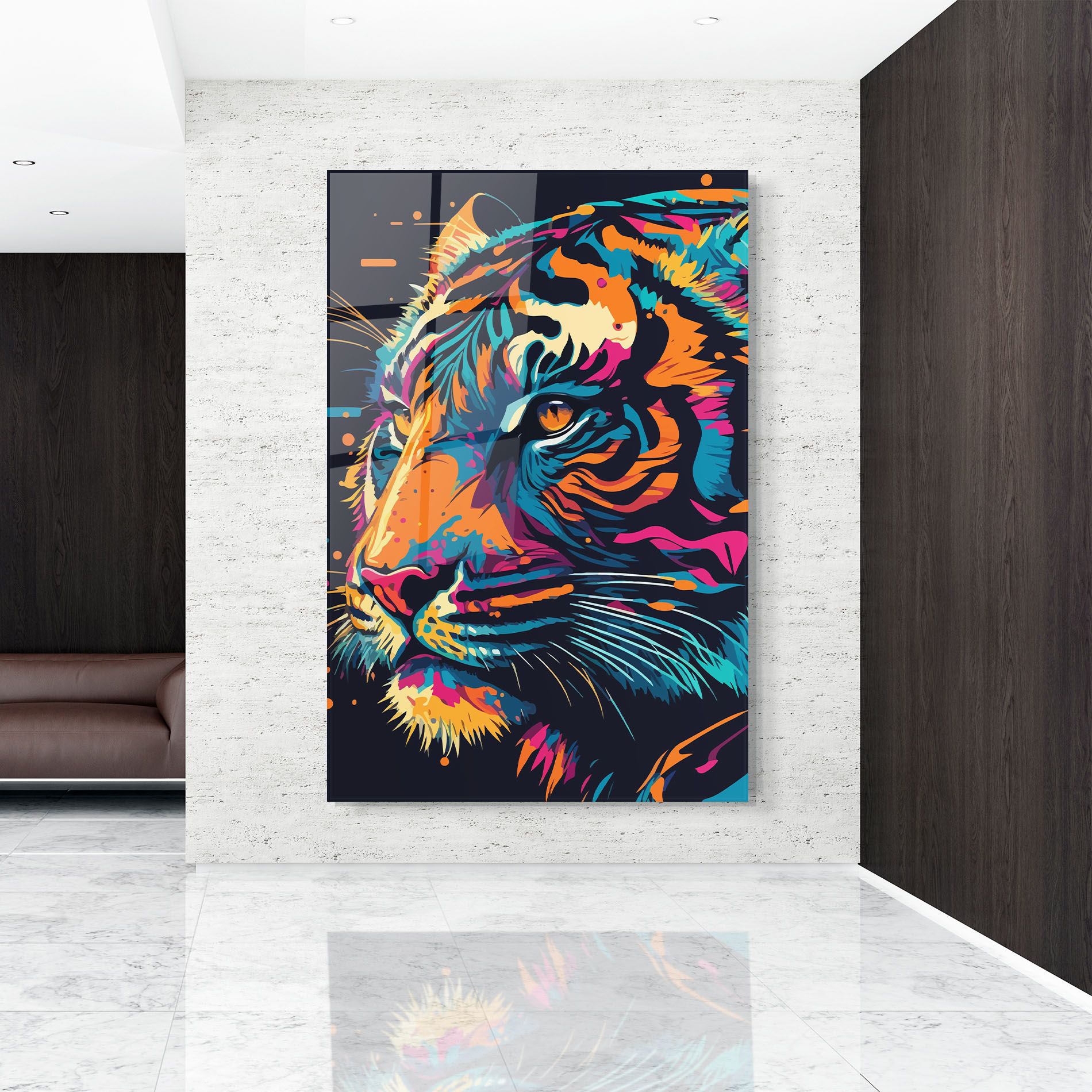Colorful Tiger mockup 9