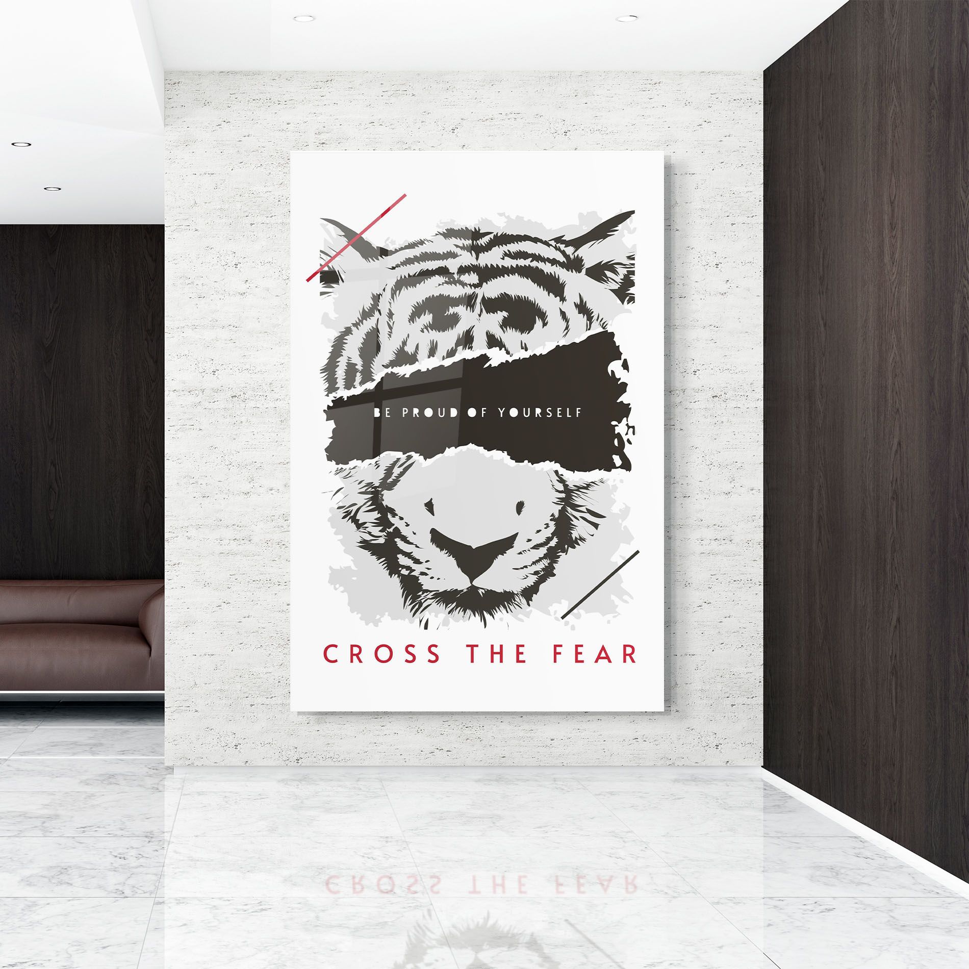 Cross The Fear mockup 9