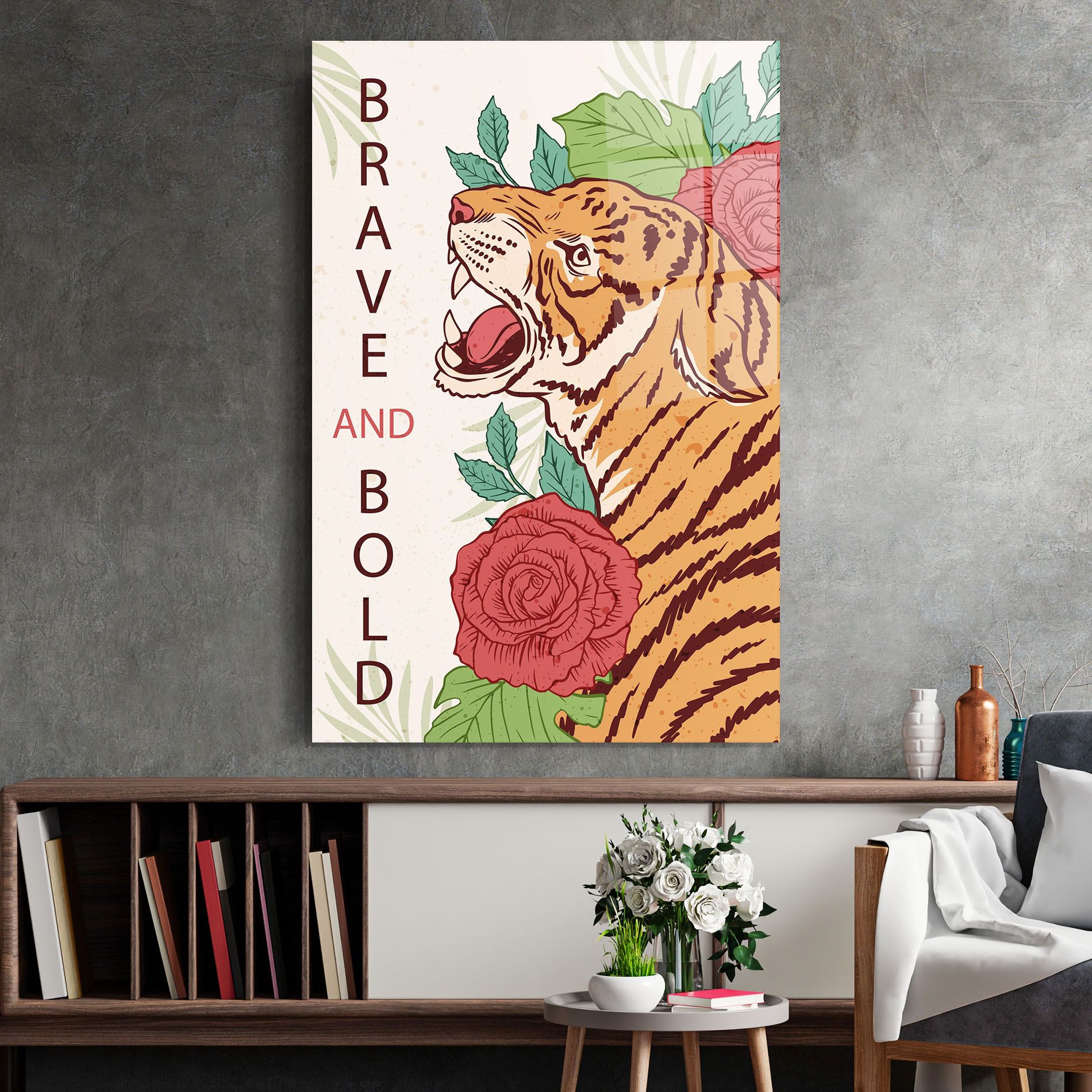 Brave Tiger mockup 2