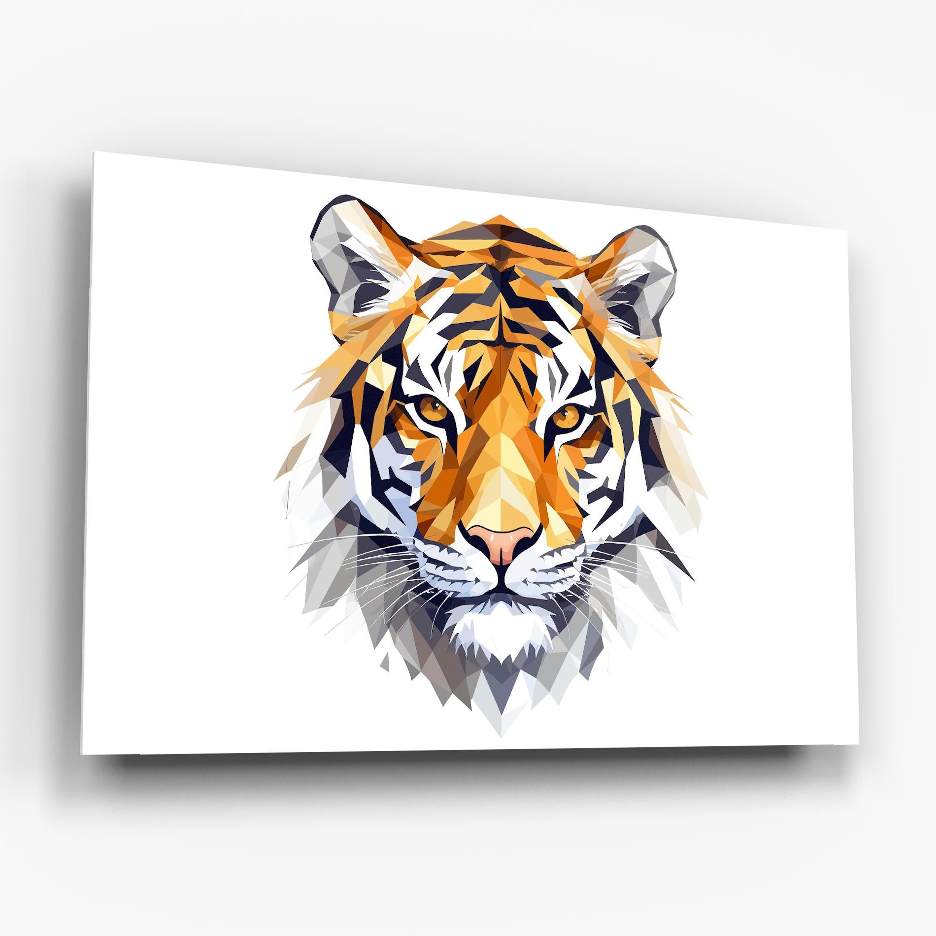 Beautifu Tiger Portrait mockup 6