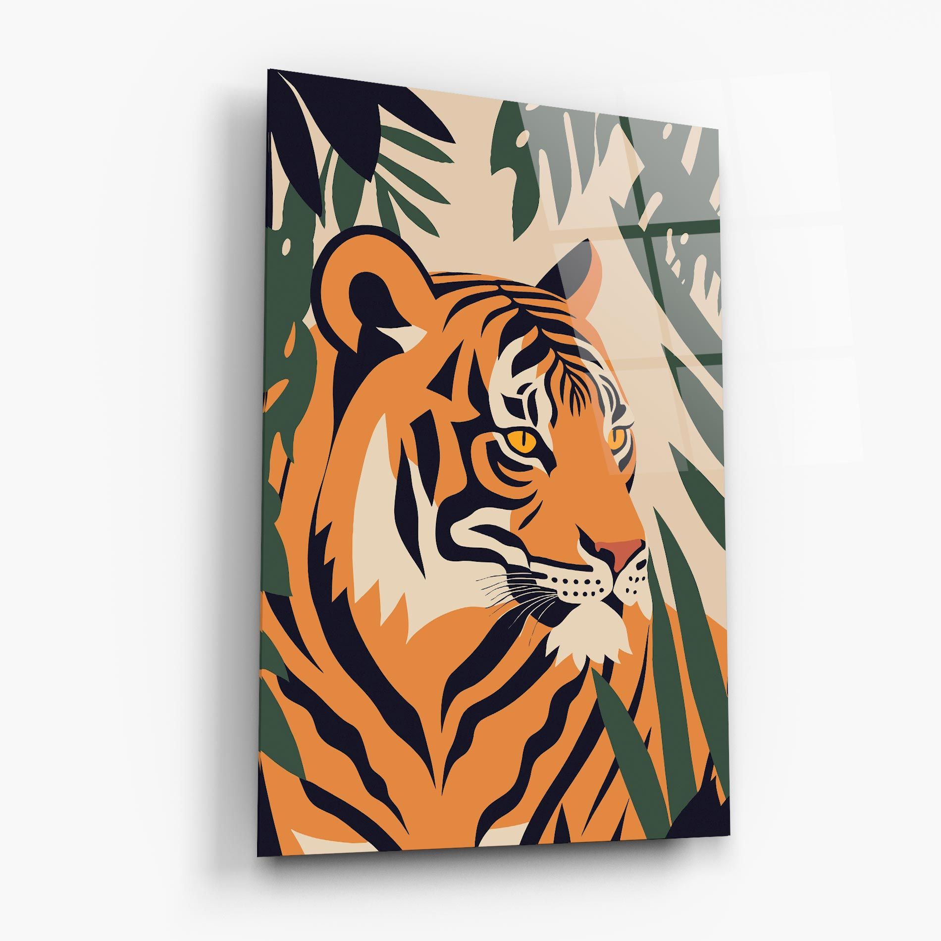 Cartoon Style Tiger mockup 6