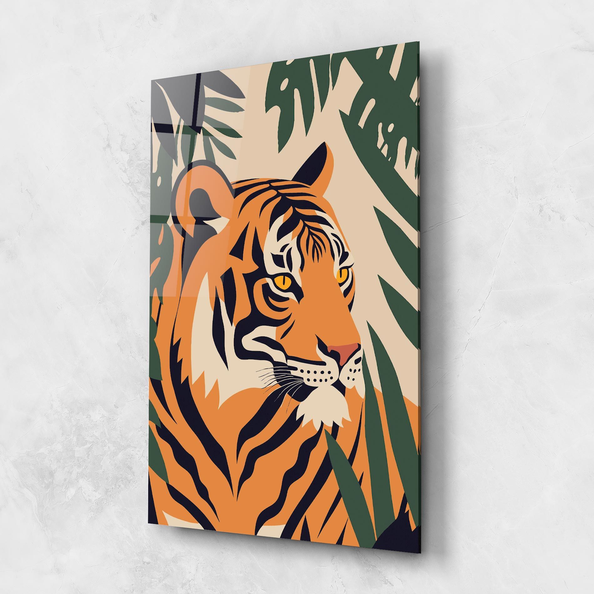 Cartoon Style Tiger mockup 1