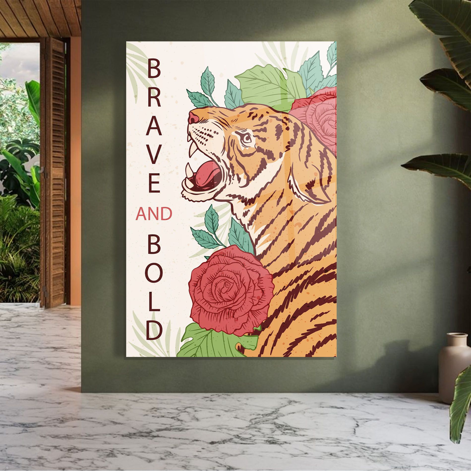 Brave Tiger mockup 7