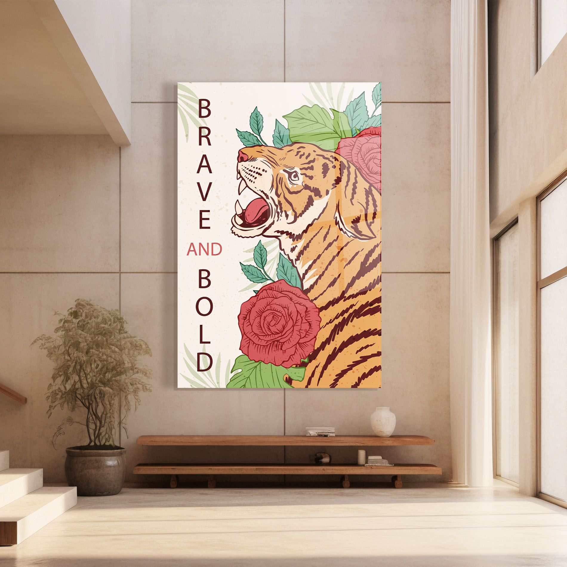 Brave Tiger mockup 8