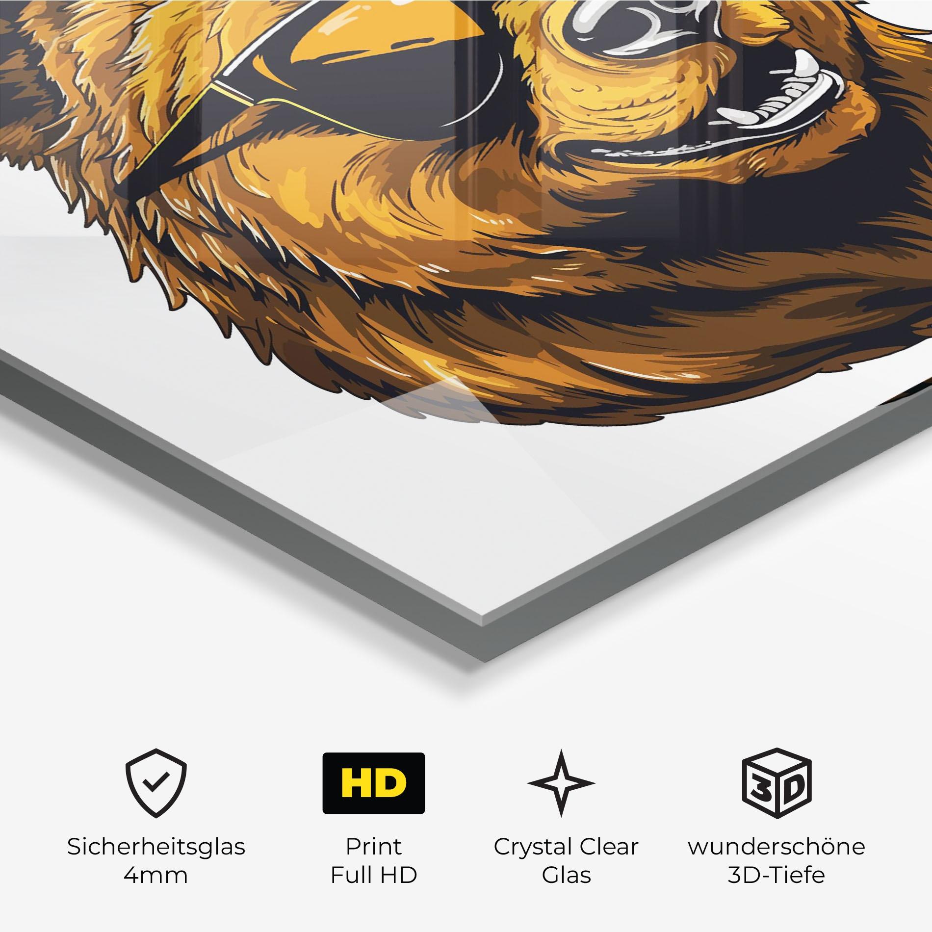 Glasbild Cool Glasses mockup 3