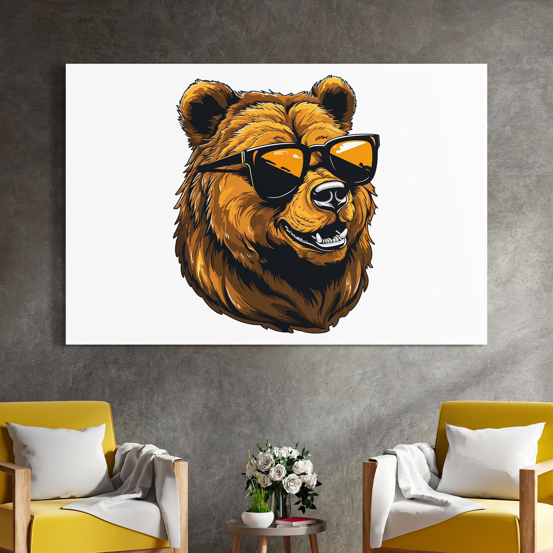 Glasbild Cool Glasses mockup 4