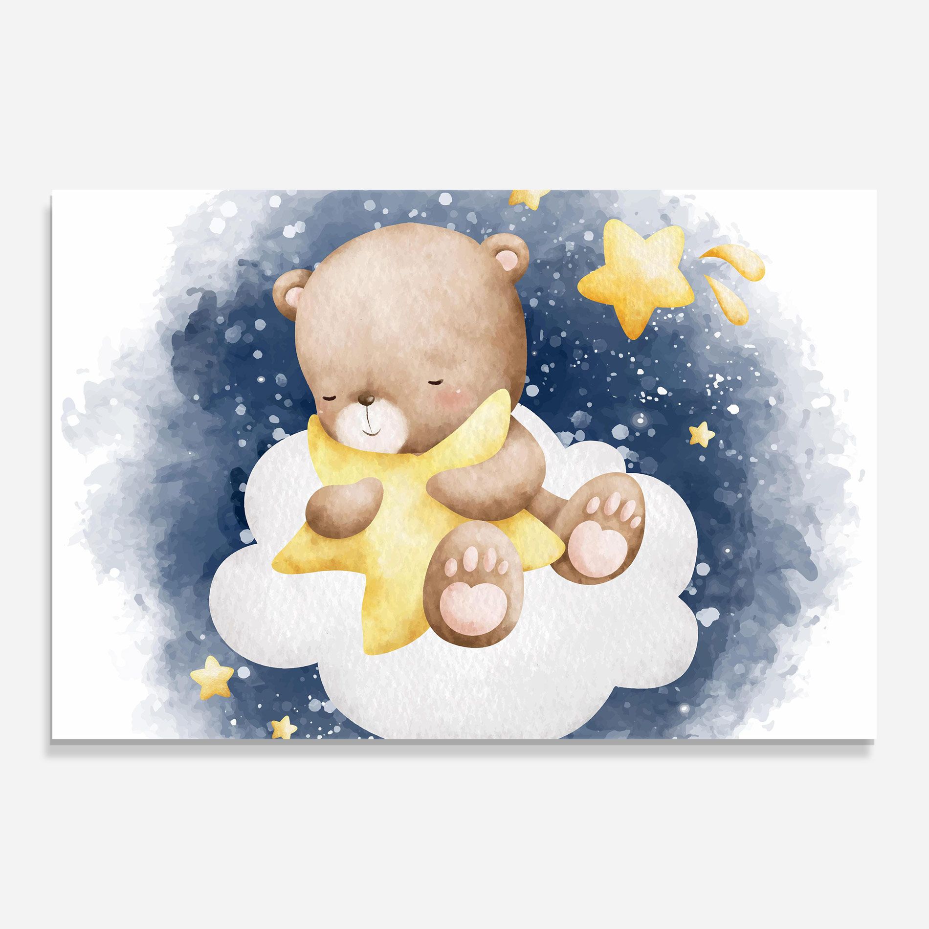 Bear Cloud Star mockup 0