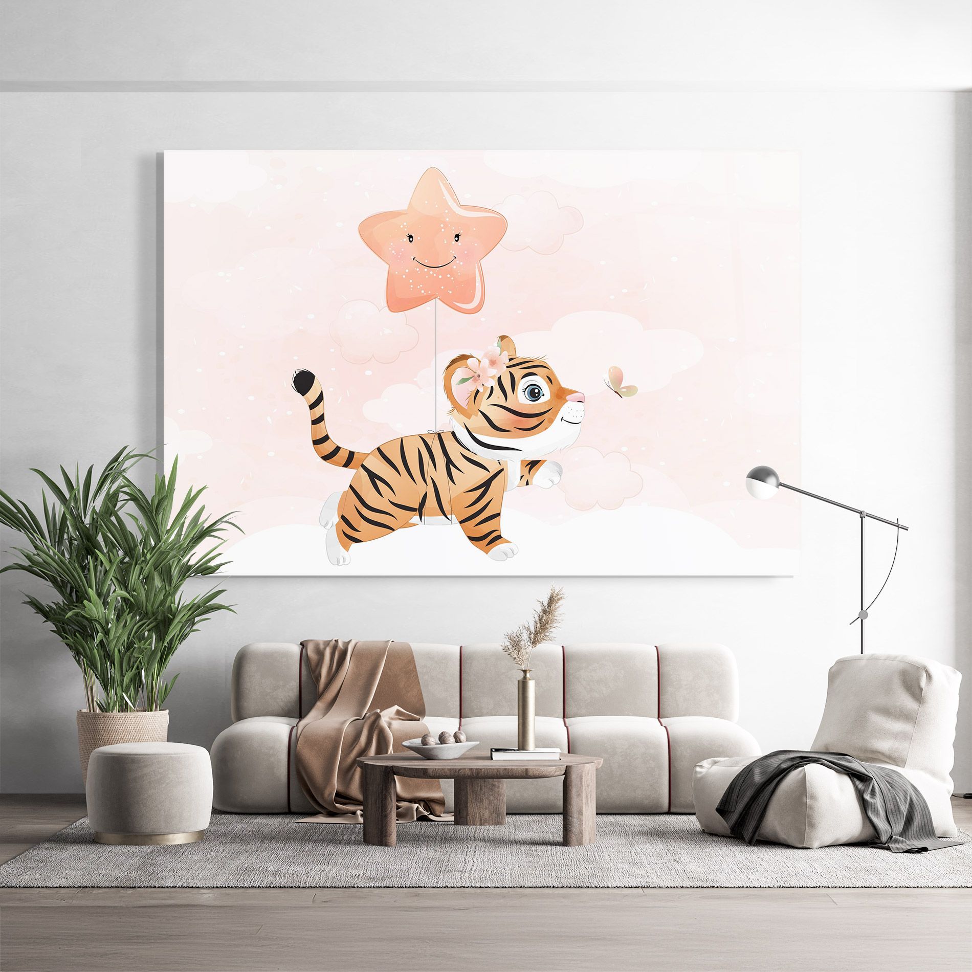Baby Tiger Art mockup 9