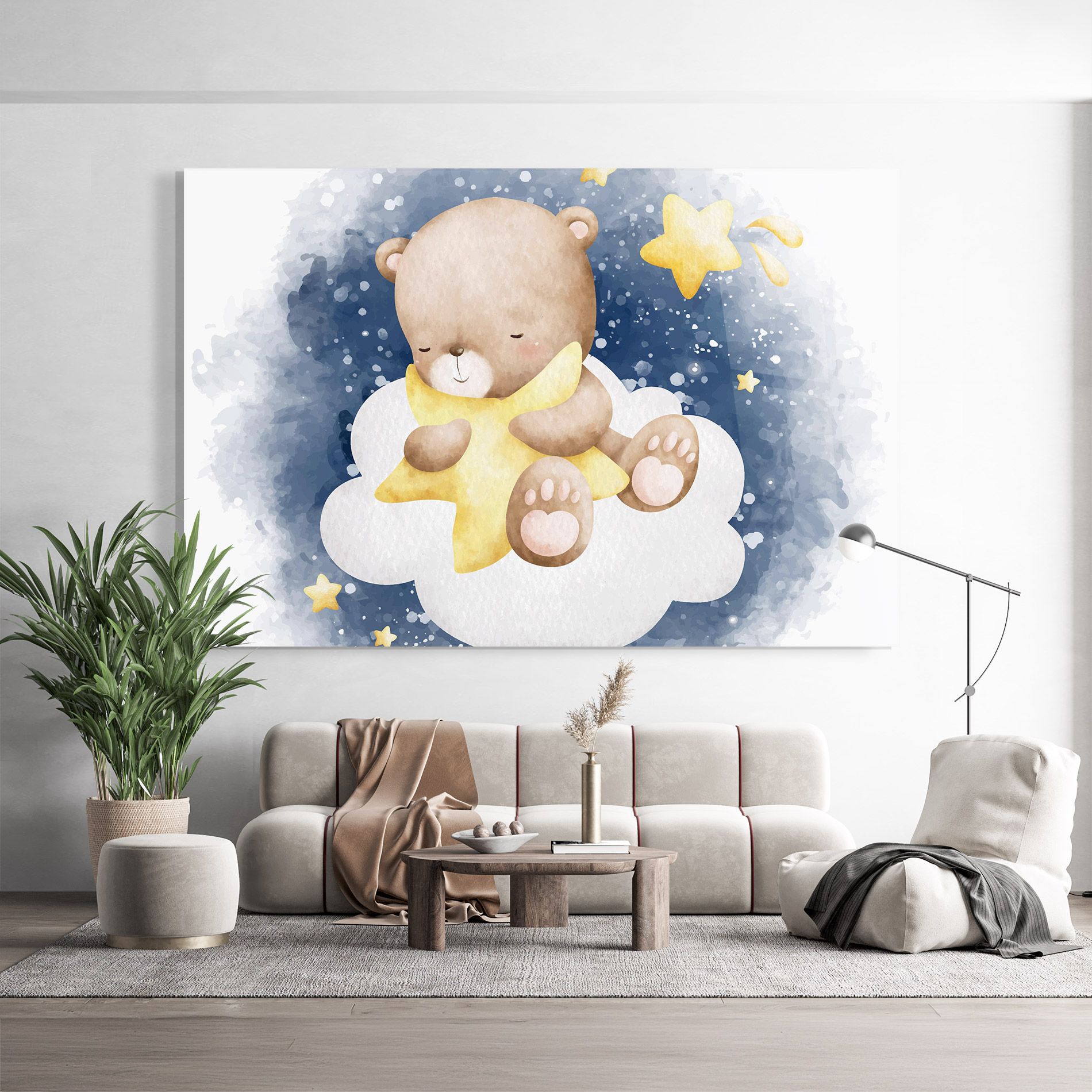Bear Cloud Star mockup 9
