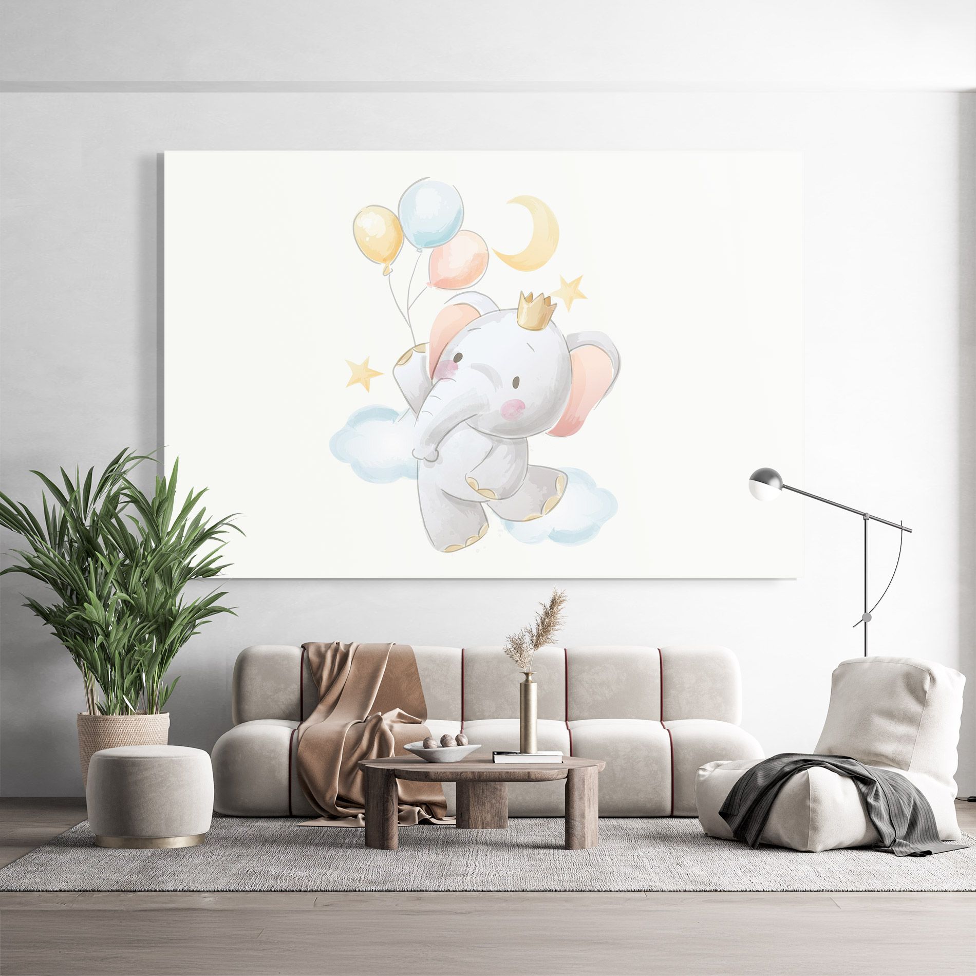 Elephant Flying mockup 9