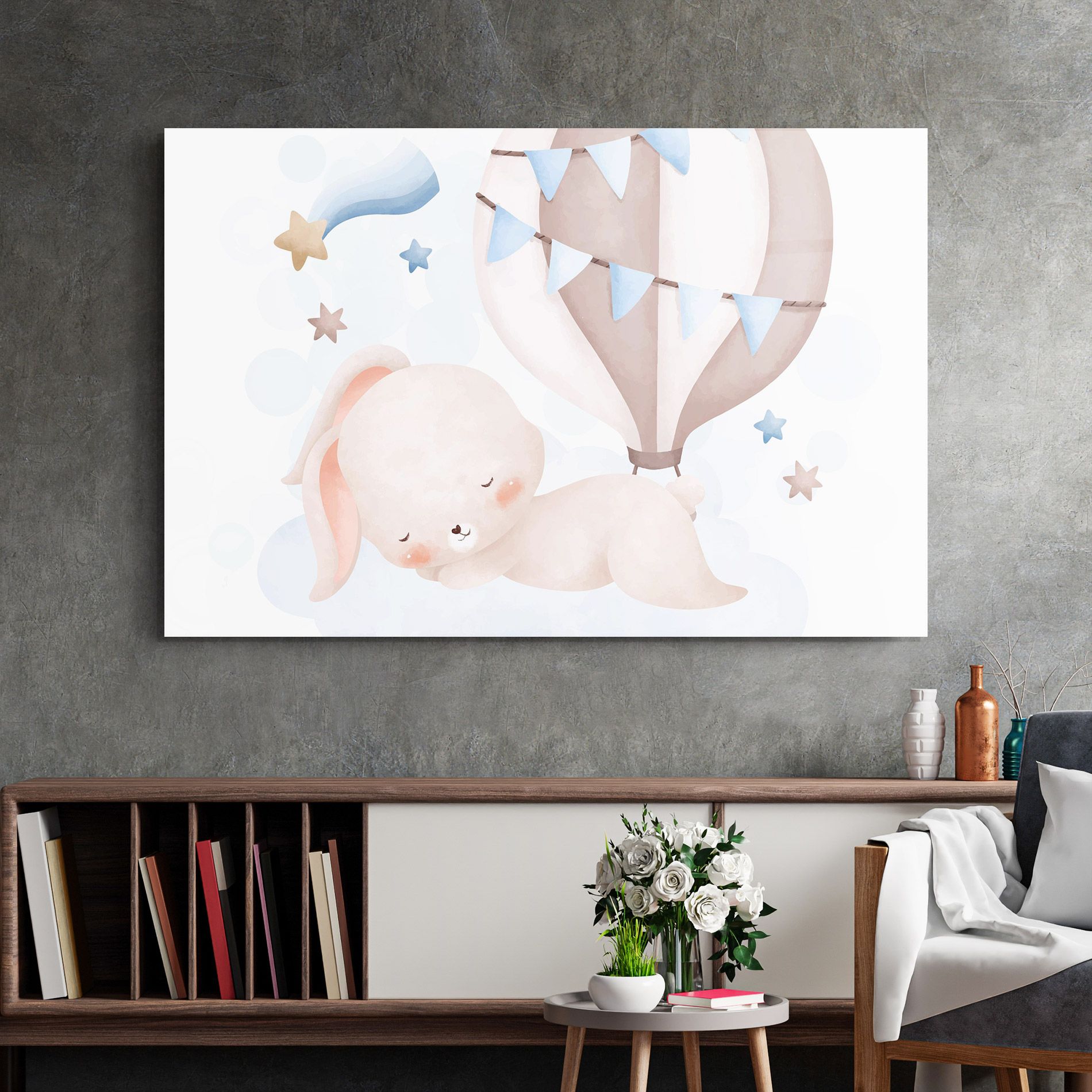 Bunny Cloud Sleep mockup 2