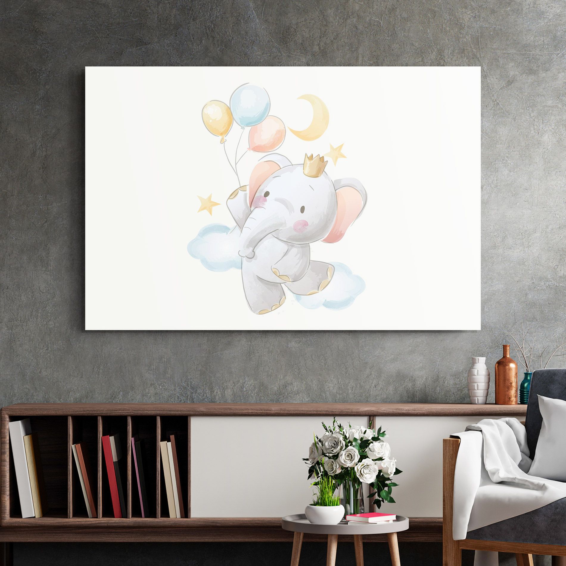 Elephant Flying mockup 2