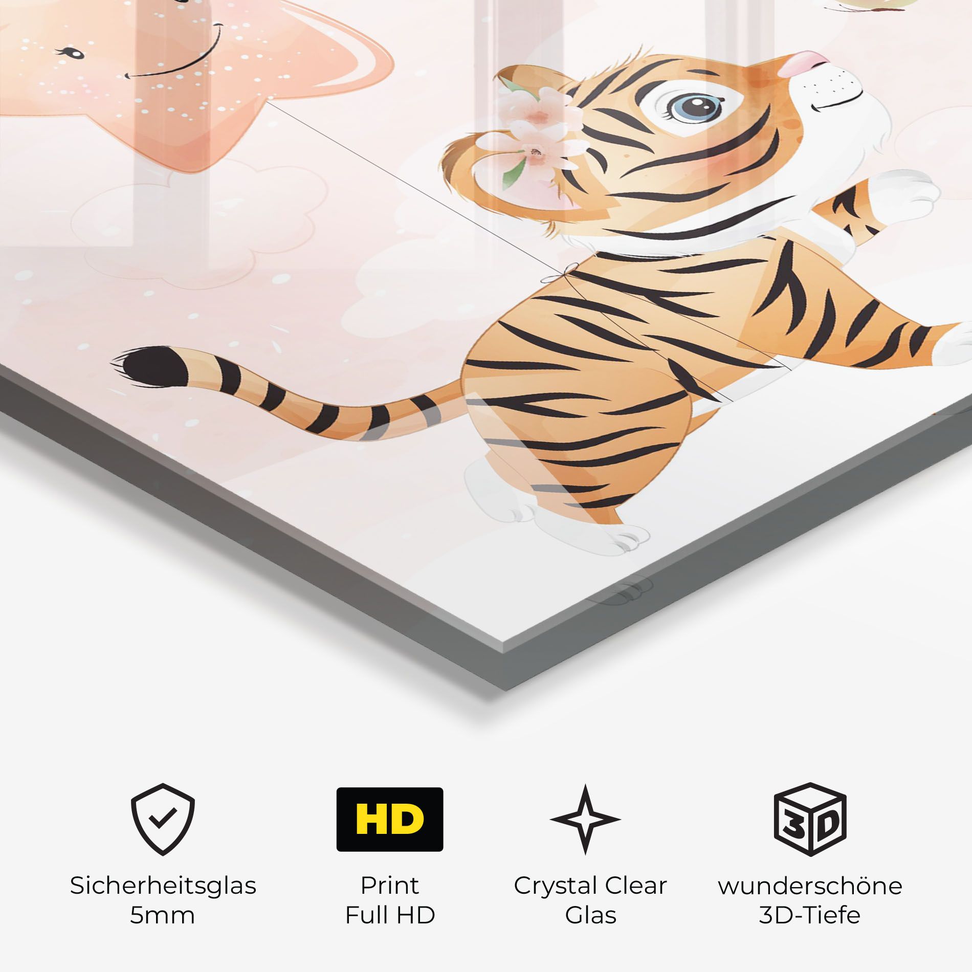 Baby Tiger Art mockup 3