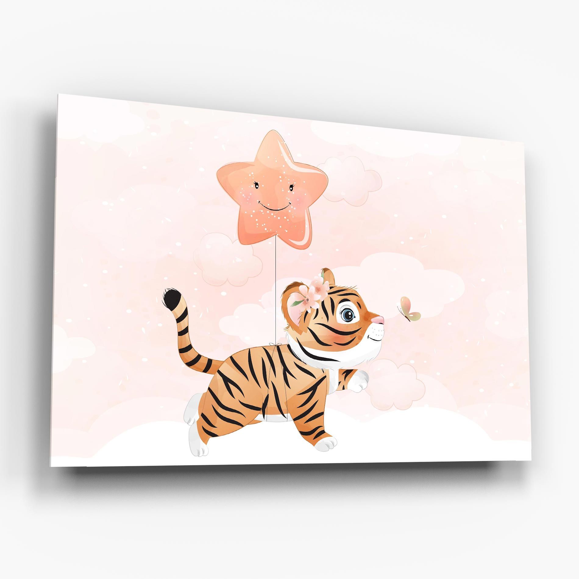 Baby Tiger Art mockup 6