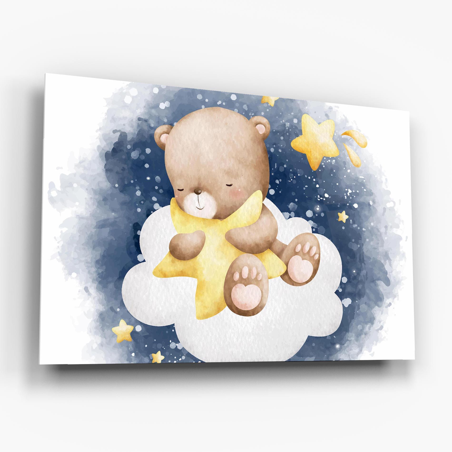 Bear Cloud Star mockup 6